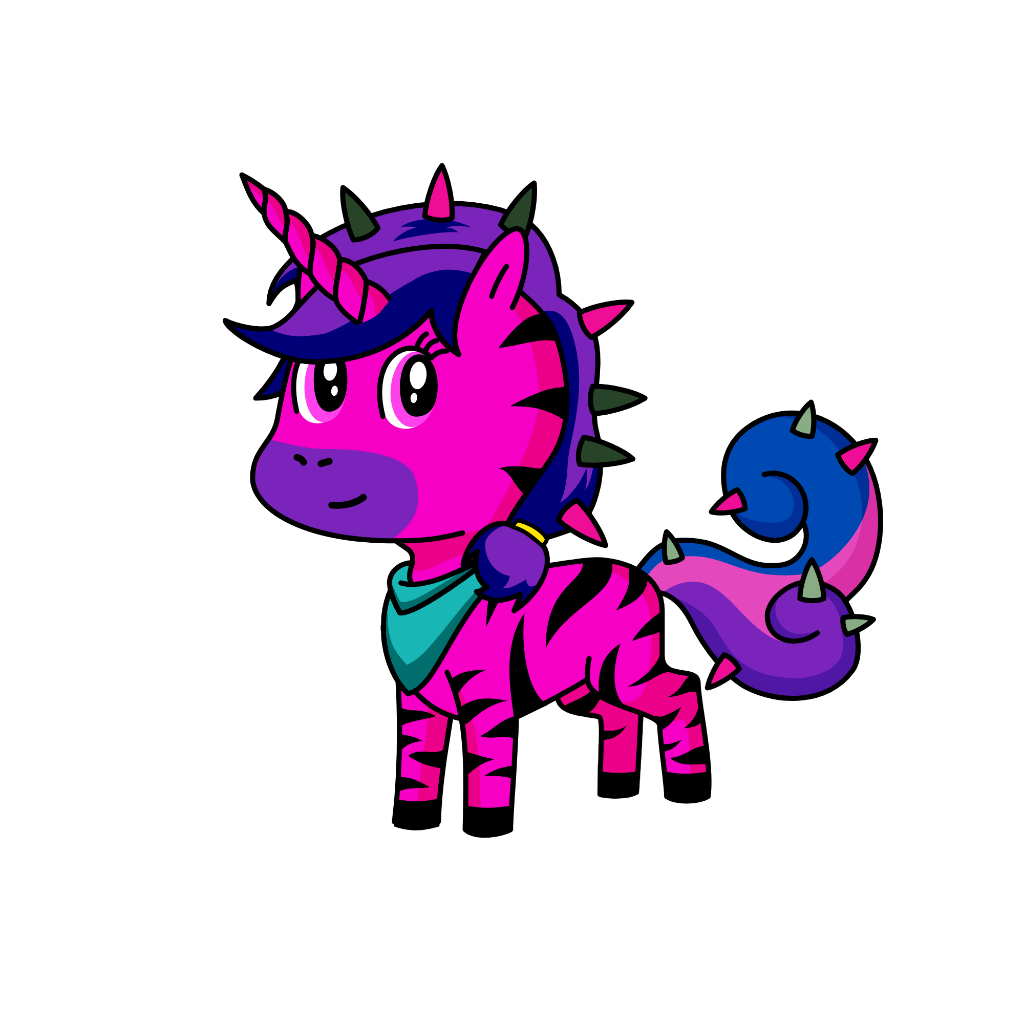 Hoey, the unicorn