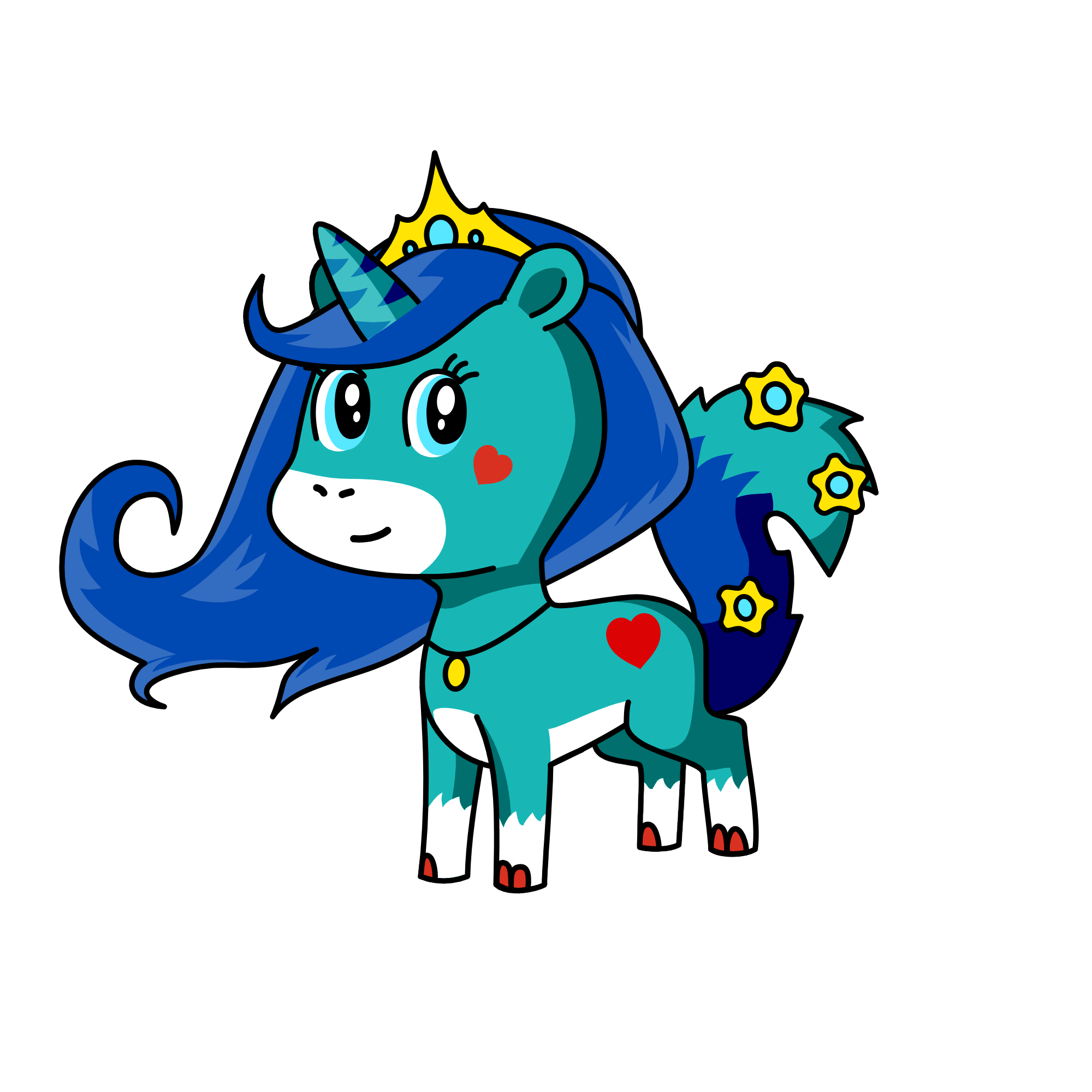 کتی, the unicorn