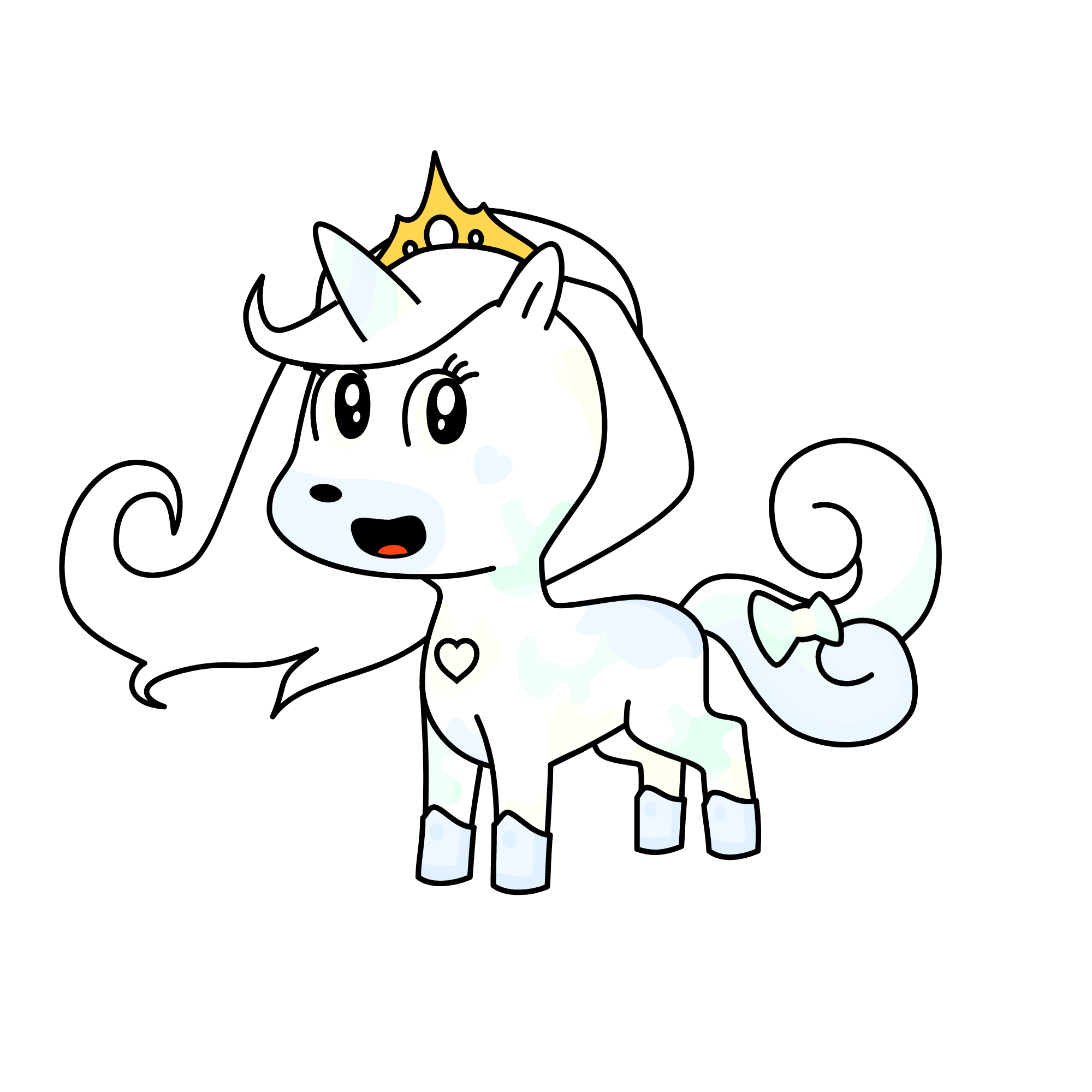 I love you, the unicorn