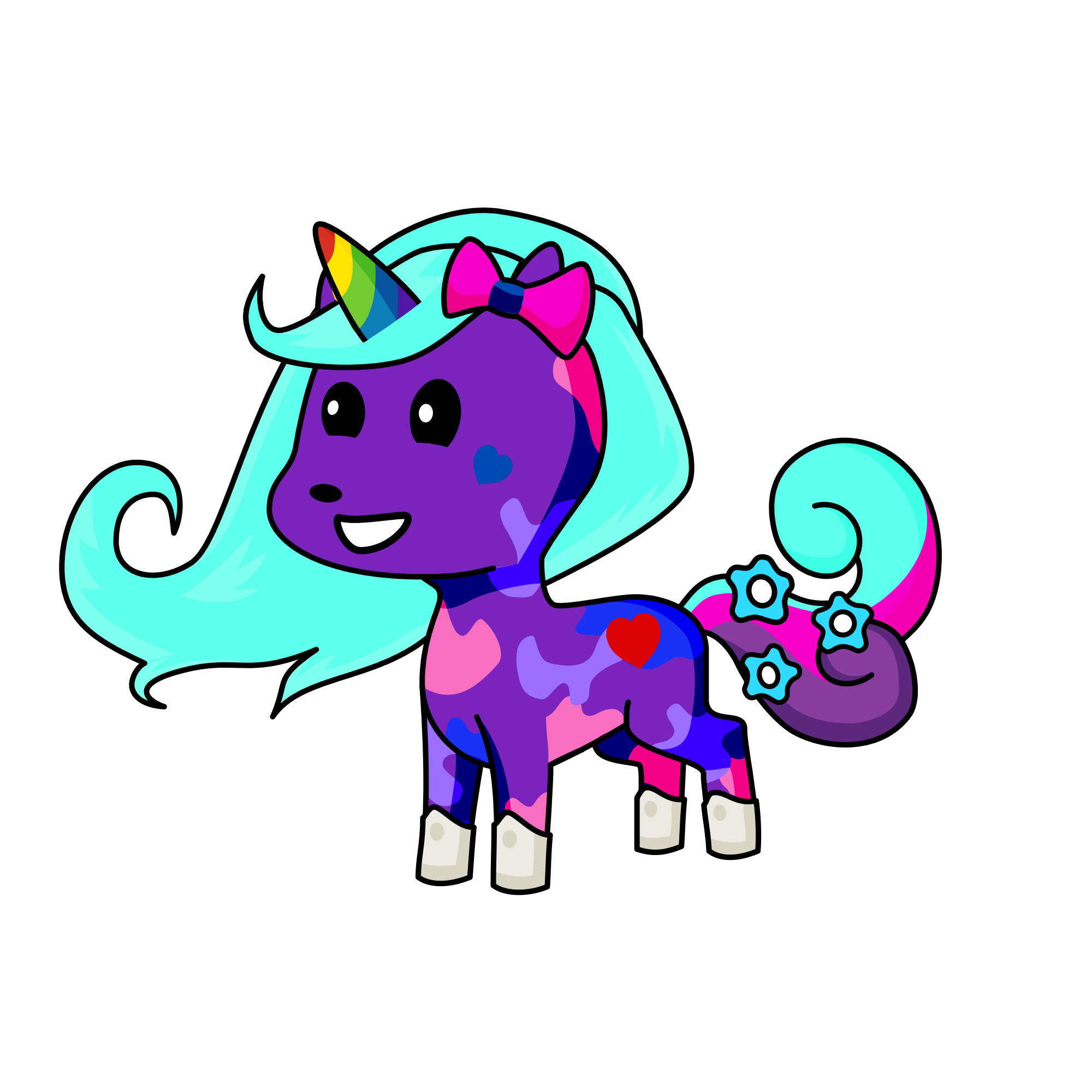 Princess Layla , the unicorn