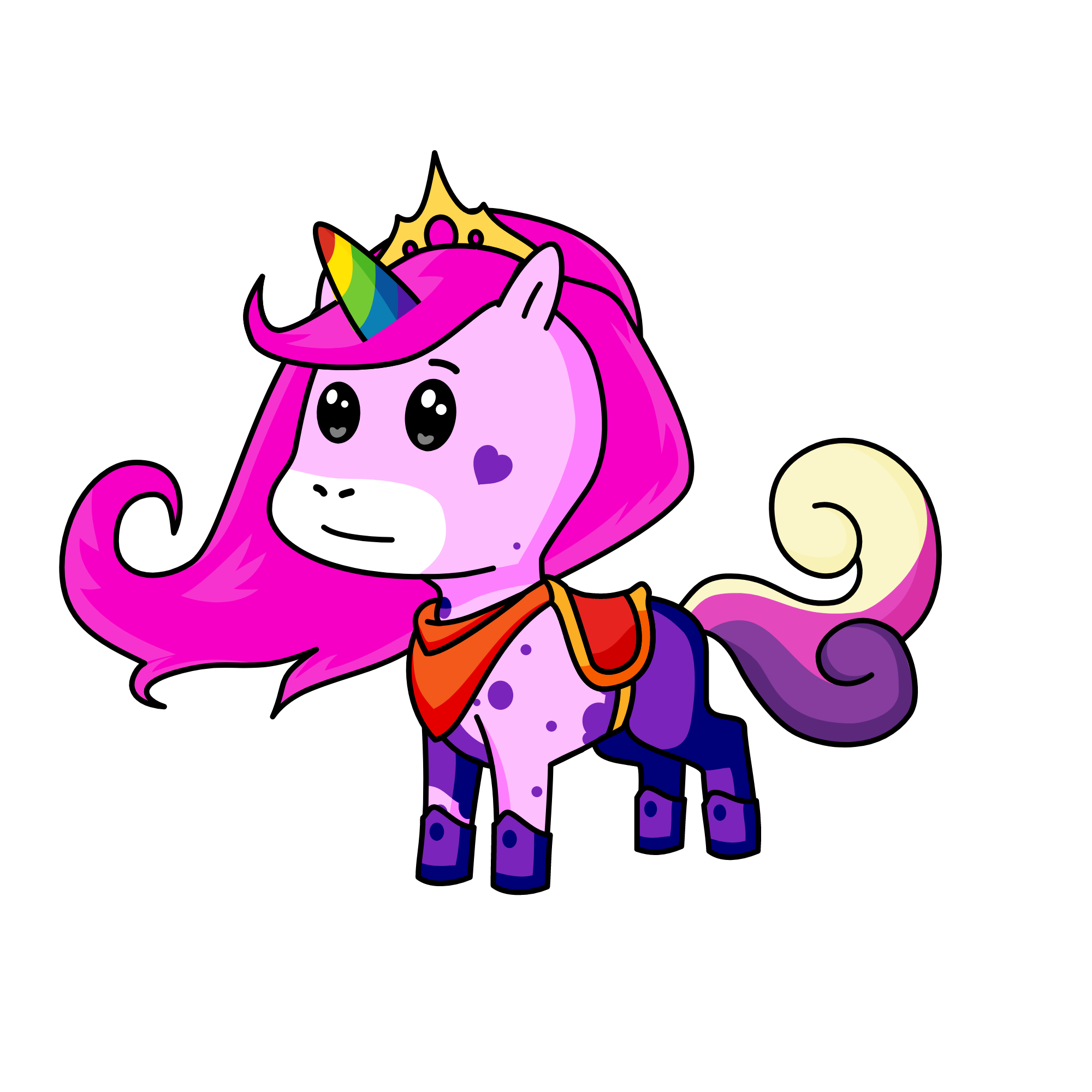 I'm feeling sad today, the unicorn