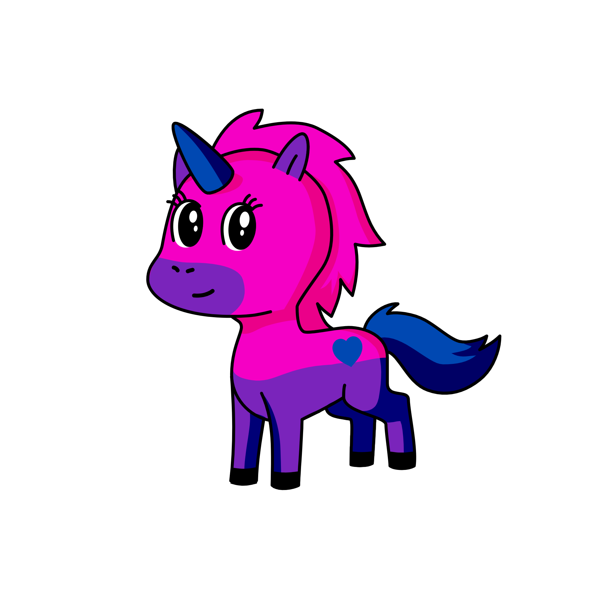 Biley, the unicorn