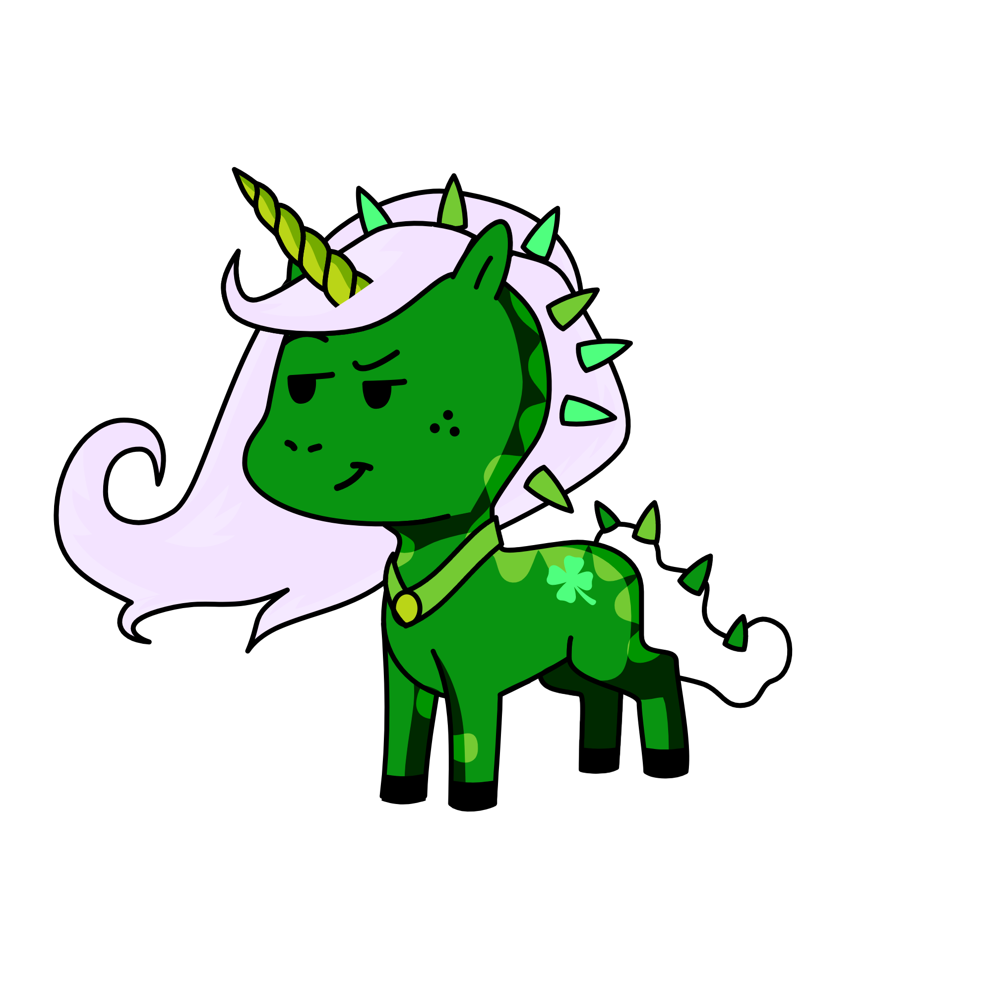 Sneak, the unicorn