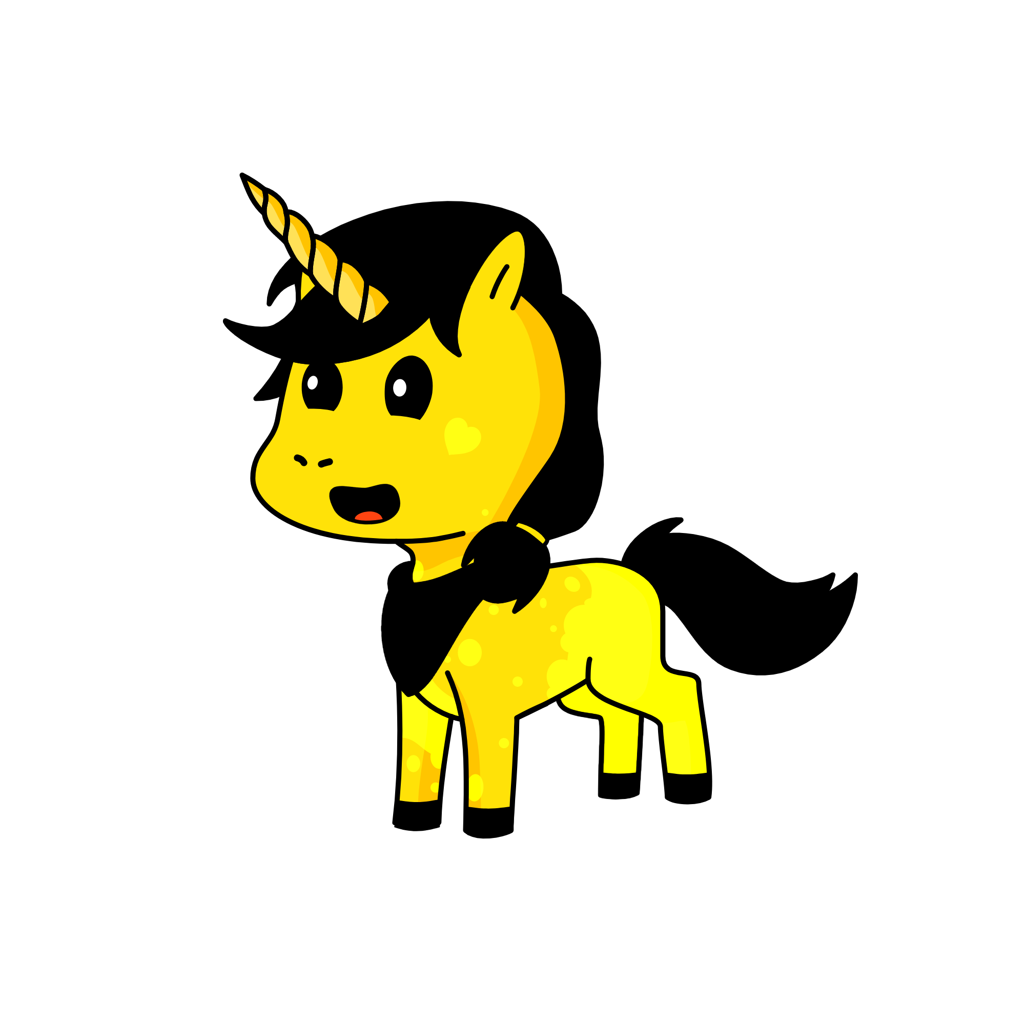 Puffy, the unicorn