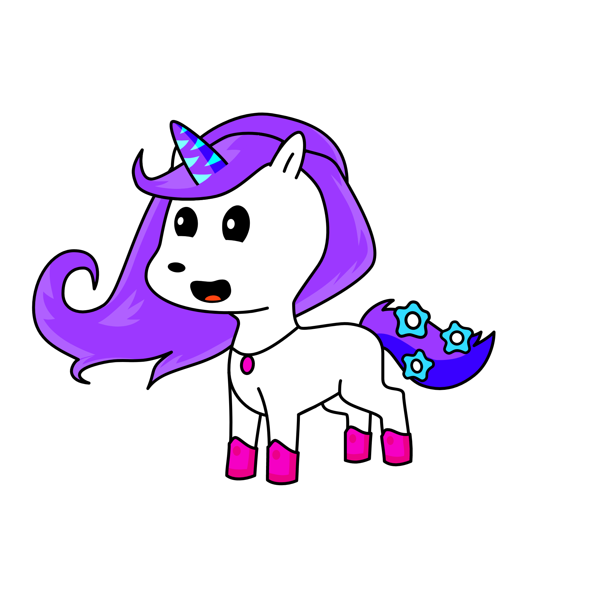 Pinky Pie , the unicorn