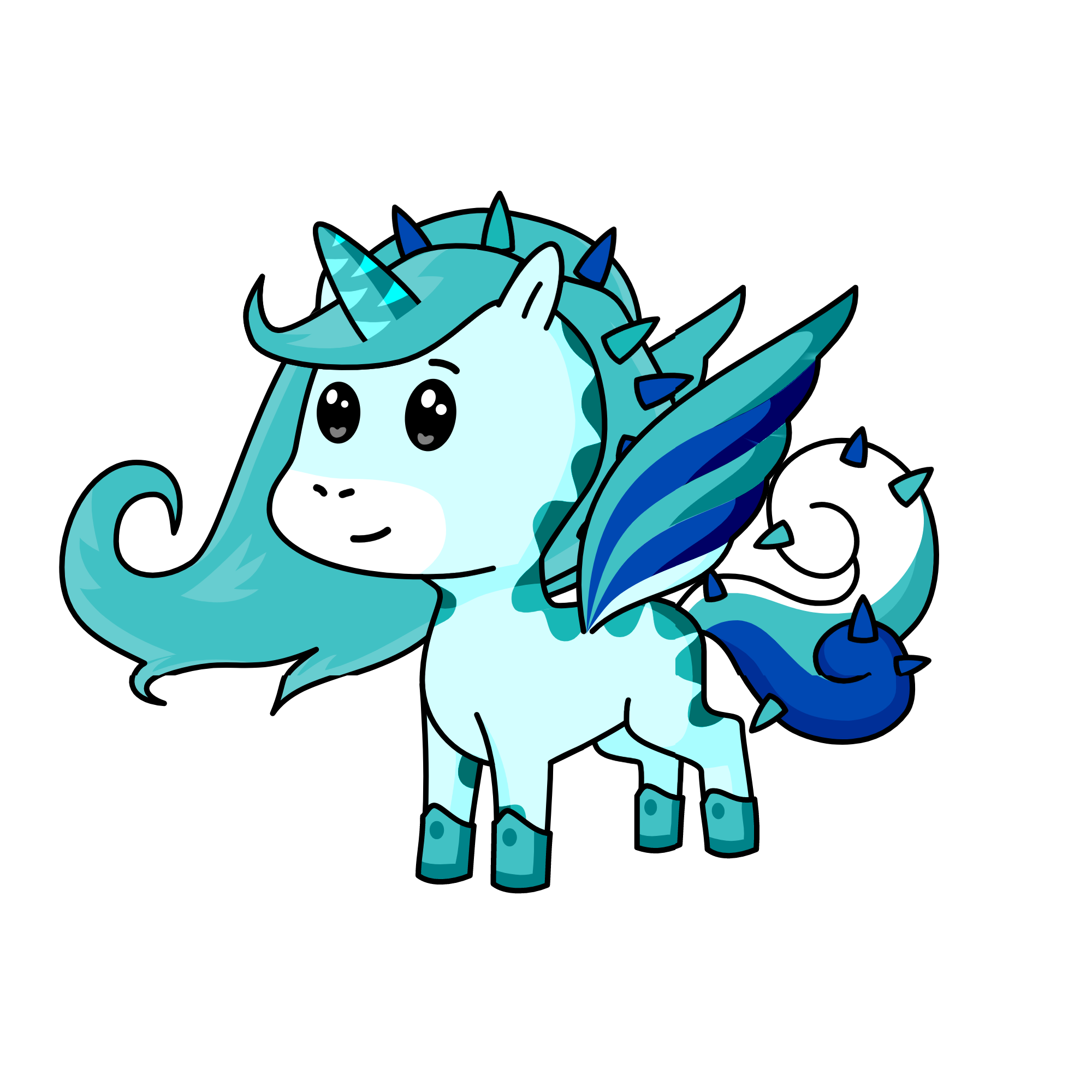 Frostia, the unicorn