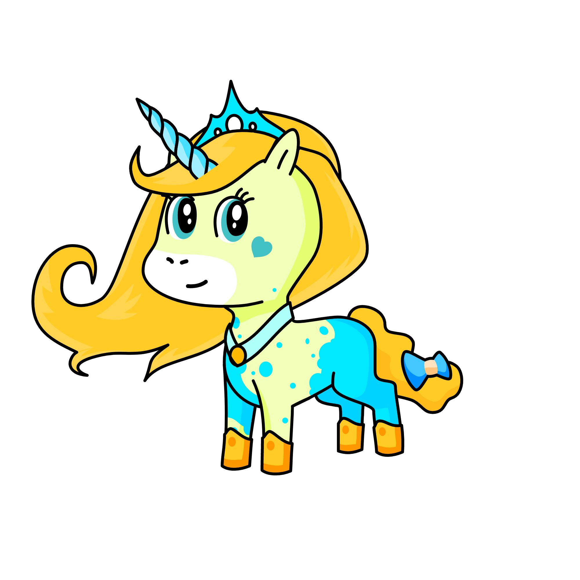 Starycorn, the unicorn