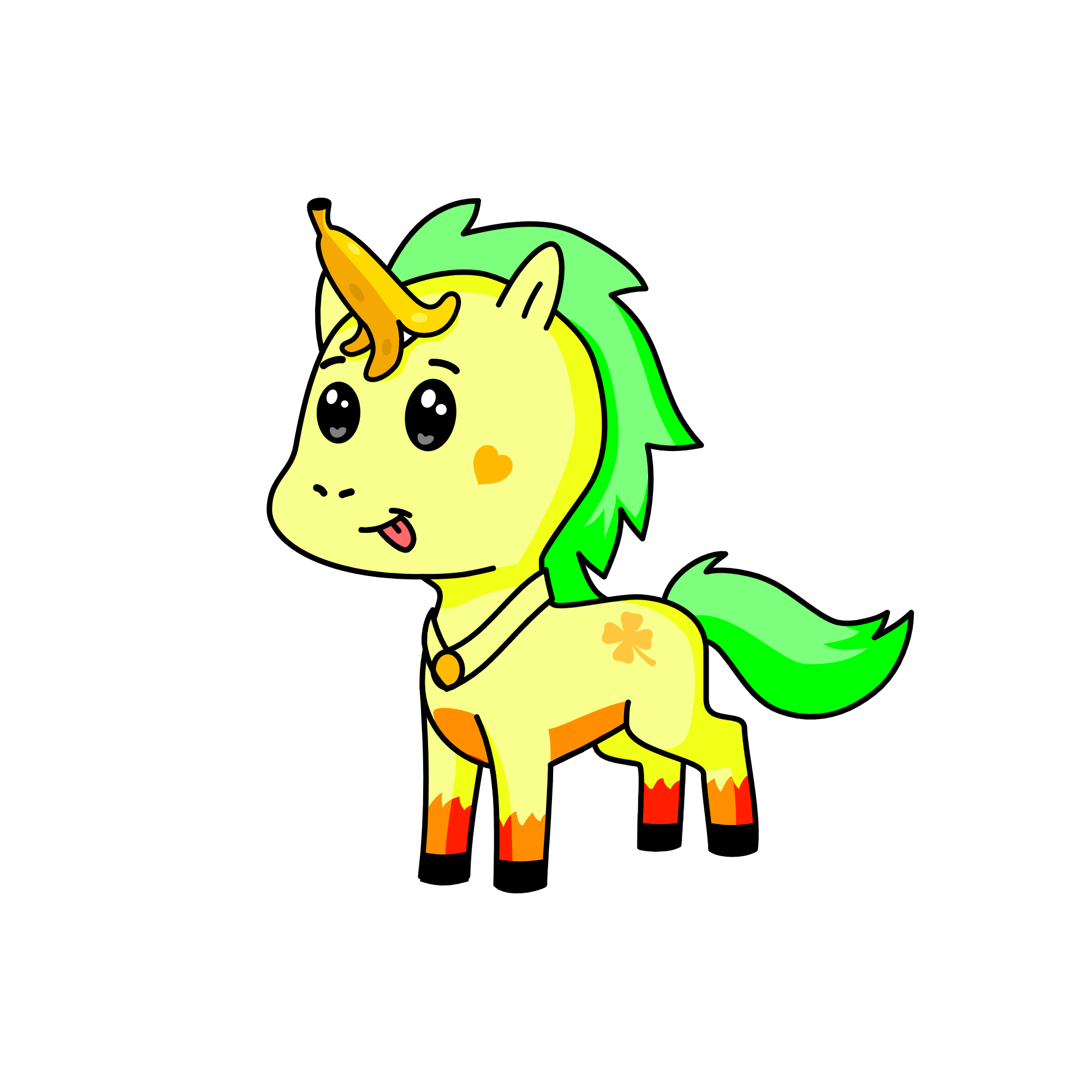 Peels, the unicorn