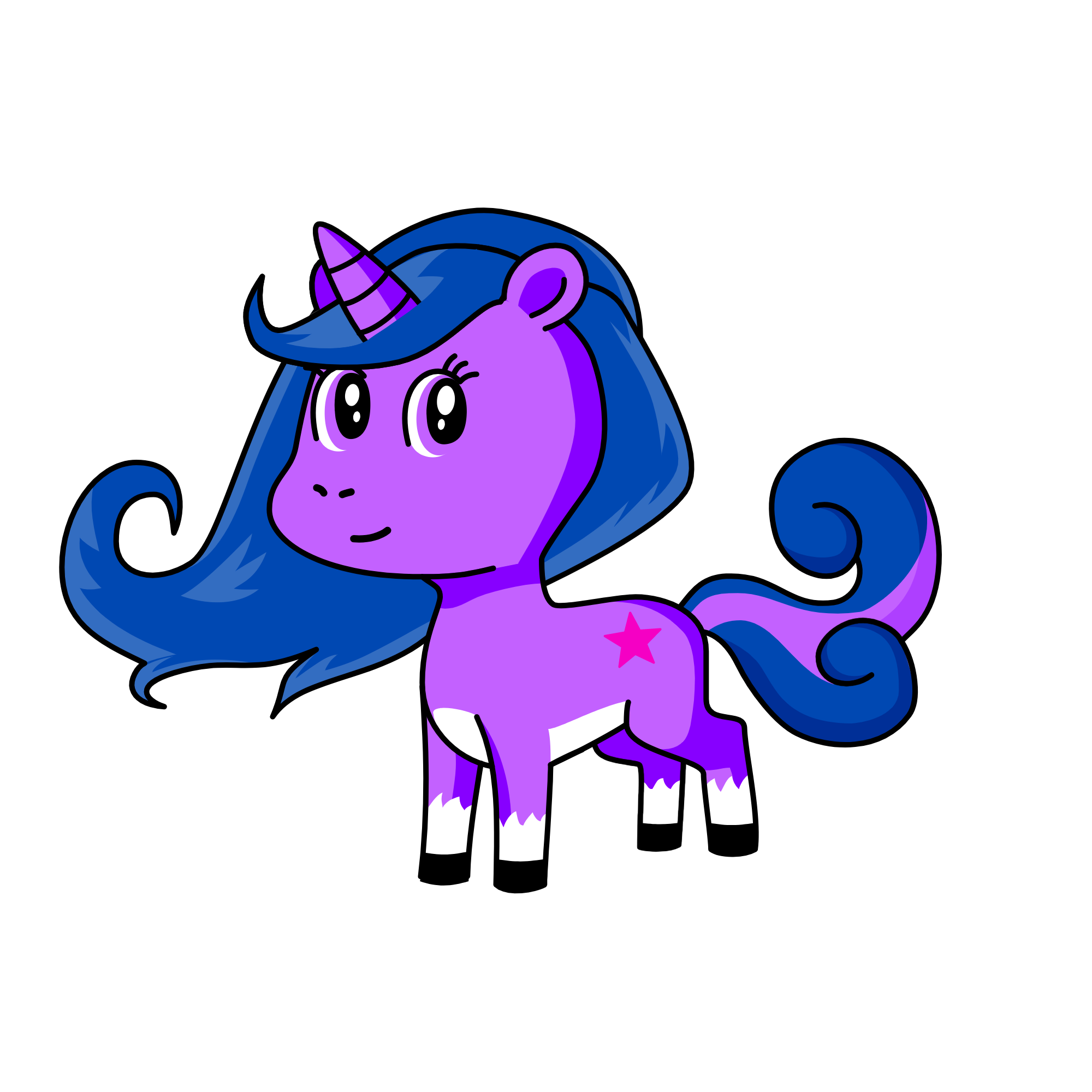 Twilight Sparkle, the unicorn