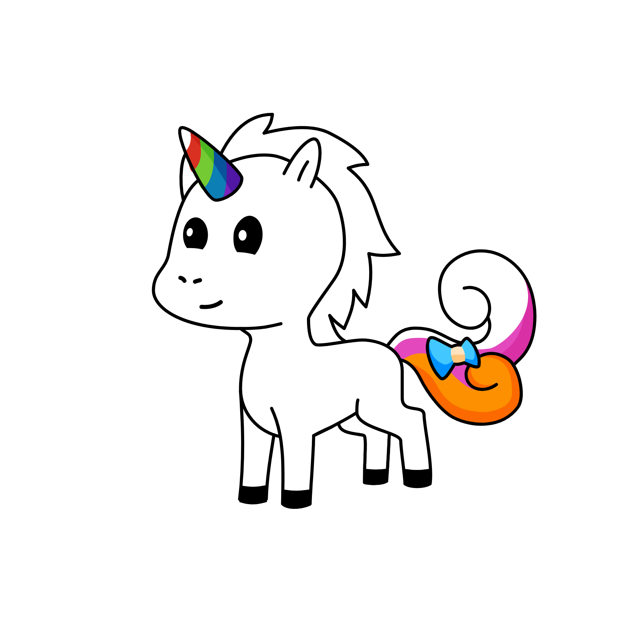 pinky, the unicorn