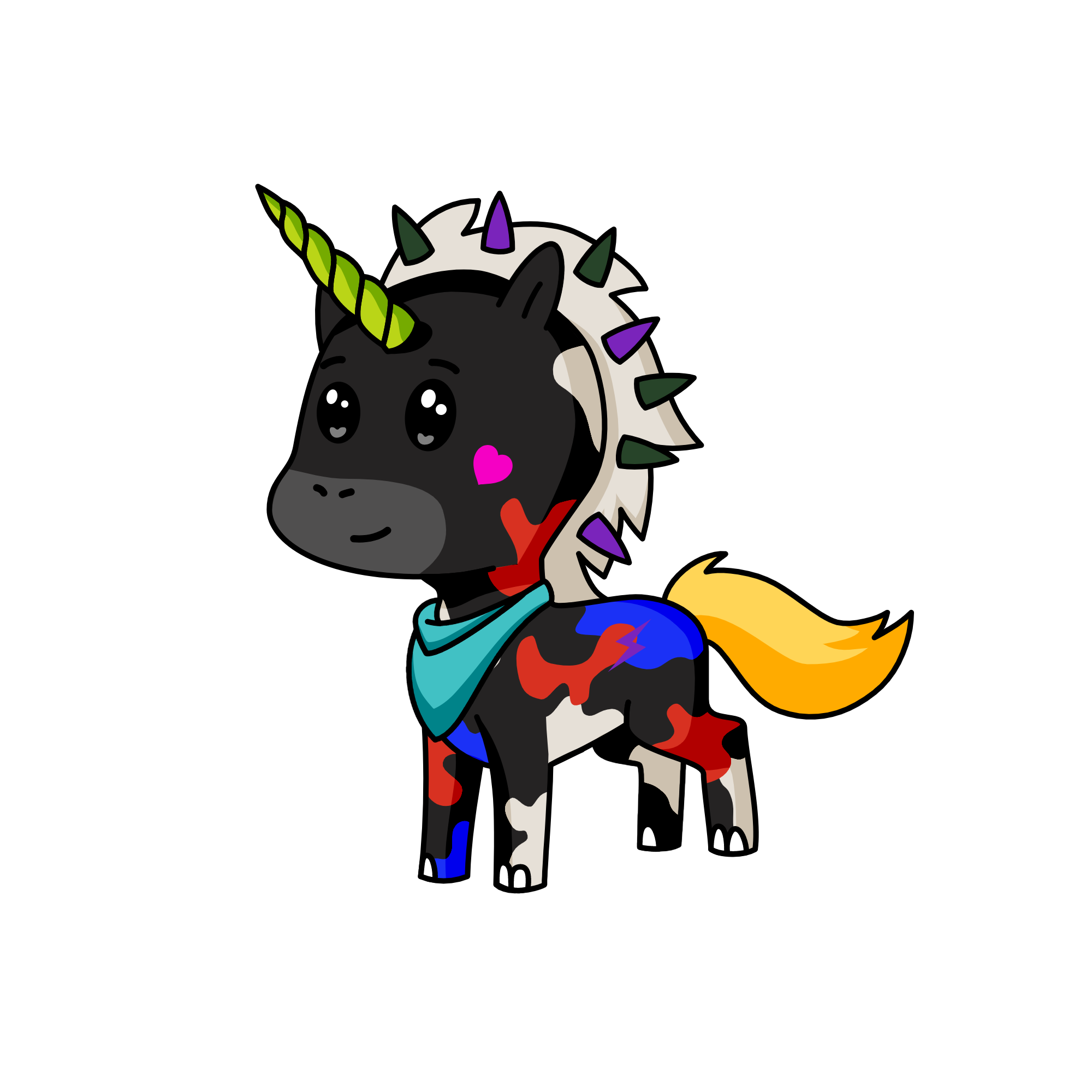 veena, the unicorn