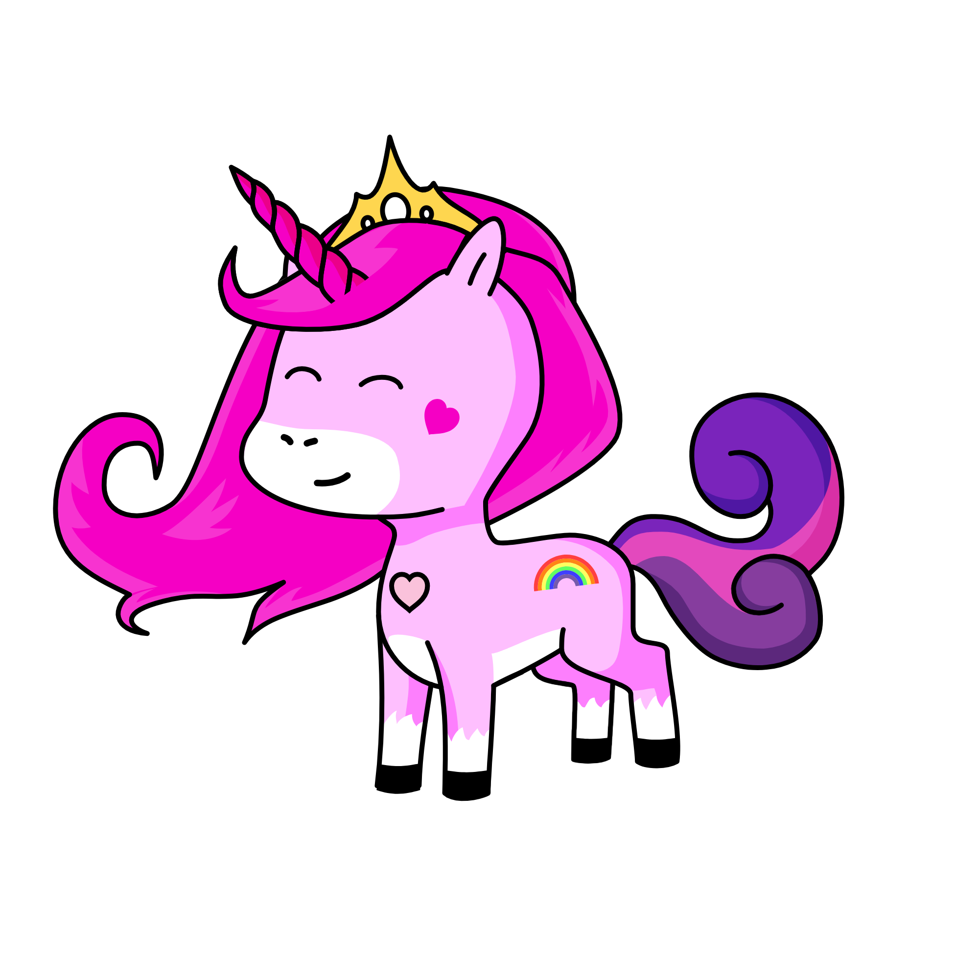 Sparkle Lily, the unicorn