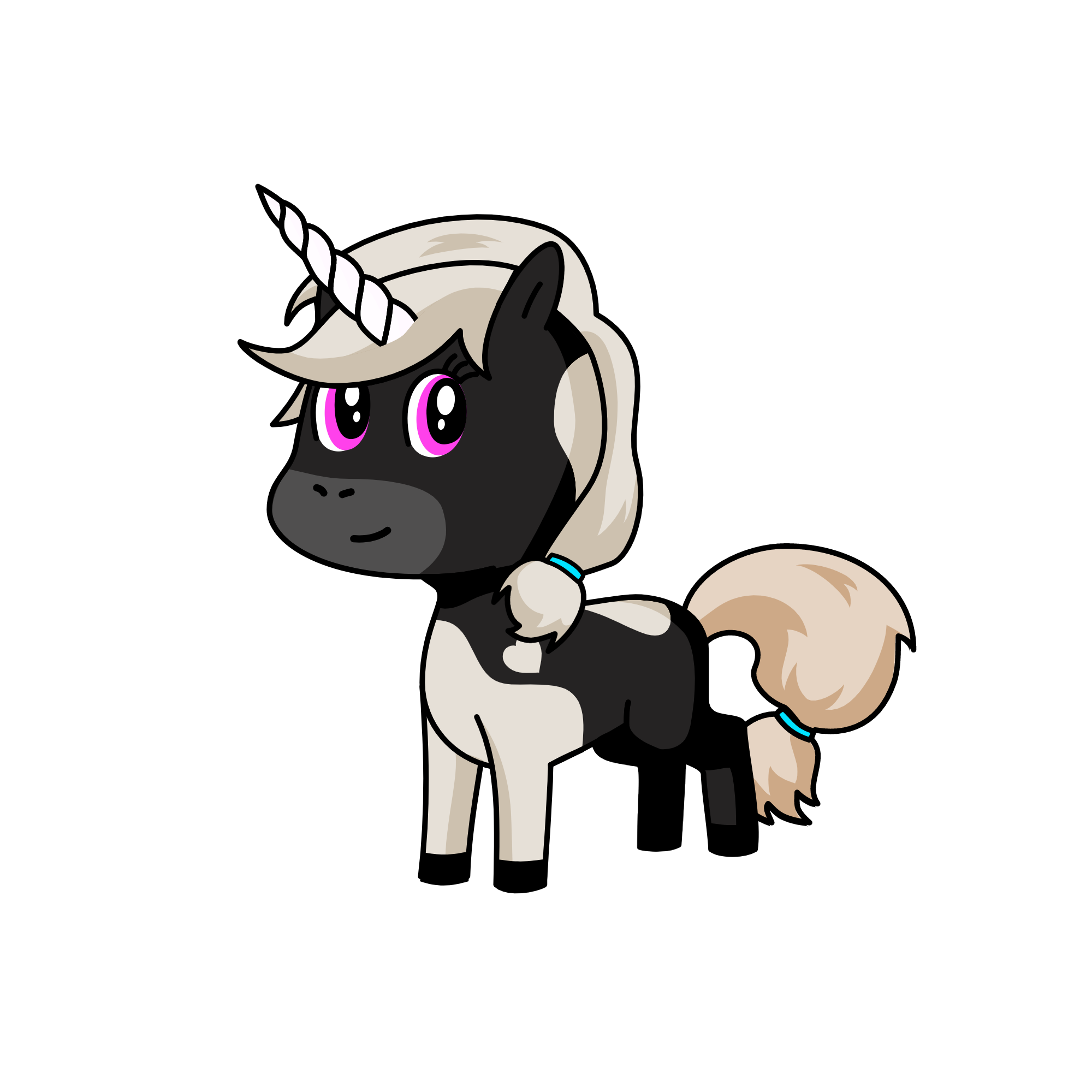 Milky, the unicorn