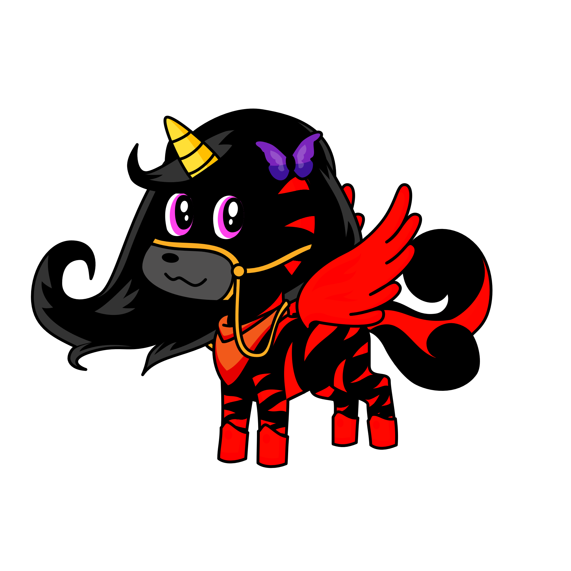 Midnight, the unicorn