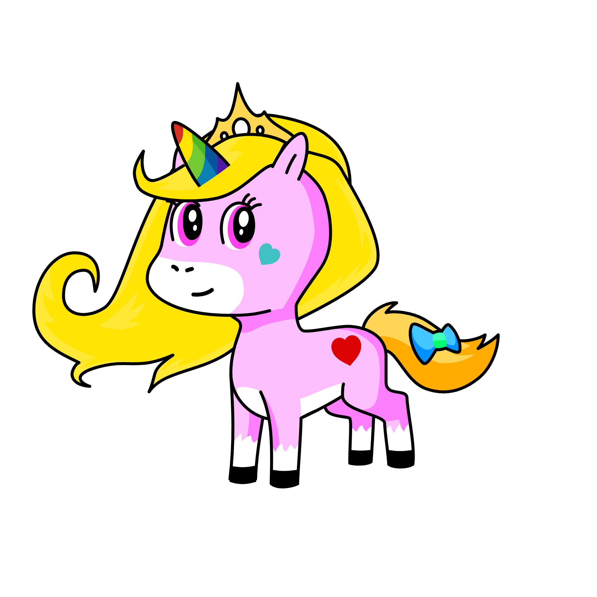 Queen Steffy, the unicorn