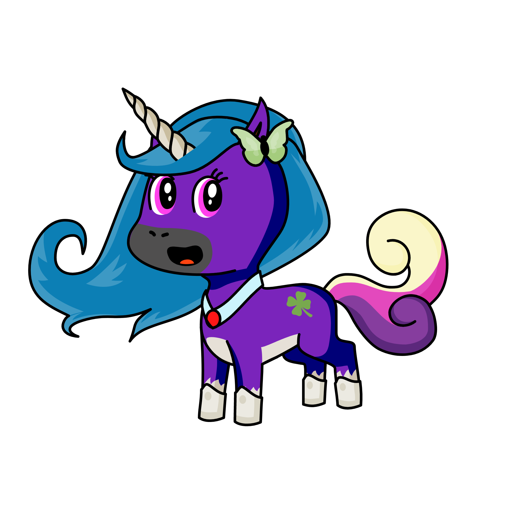 Midnight, the unicorn