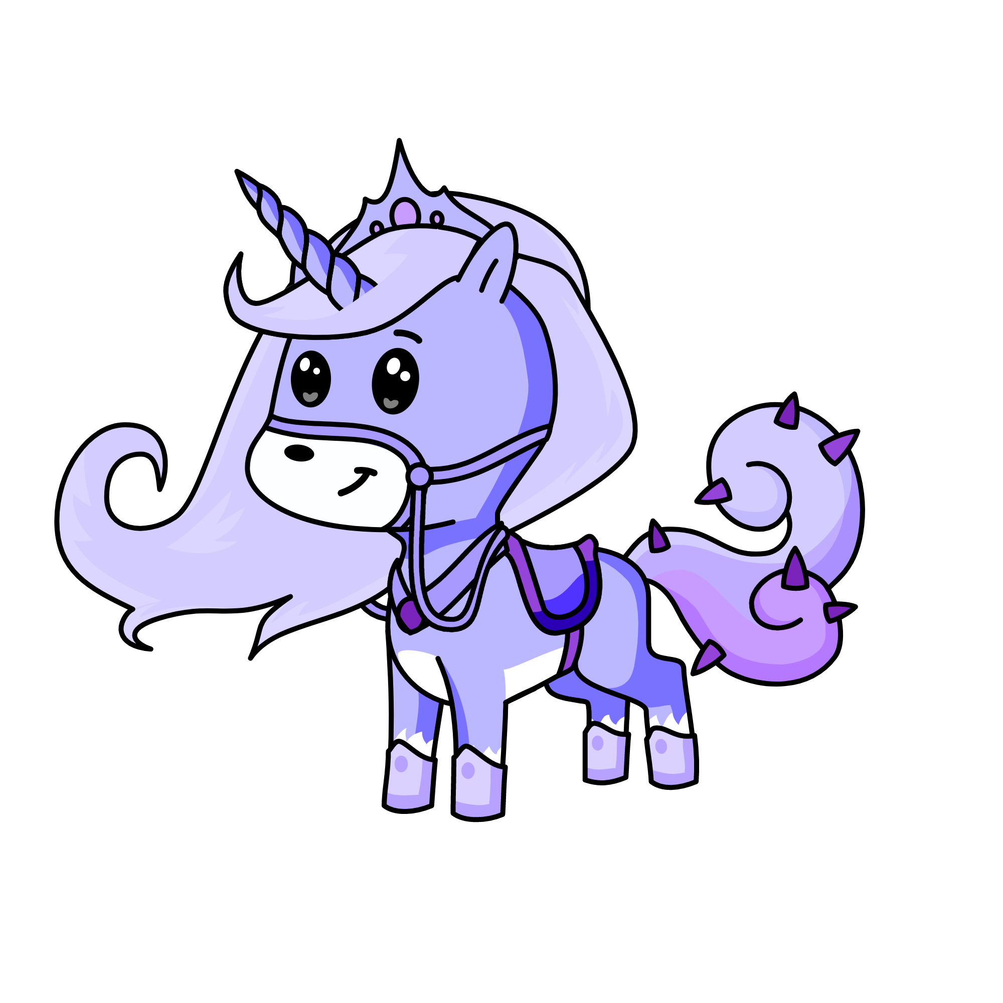 luna pearl , the unicorn