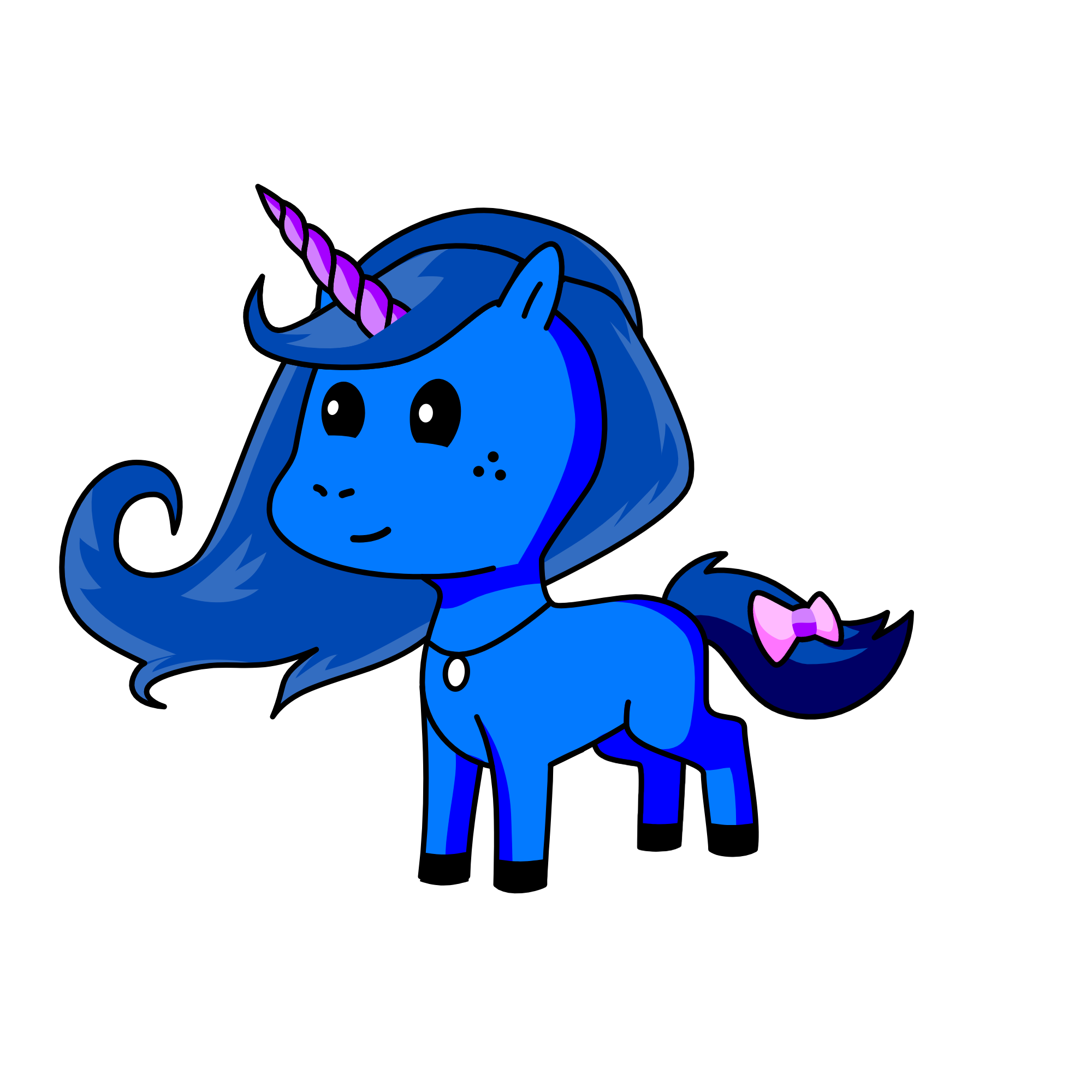 Luna, the unicorn