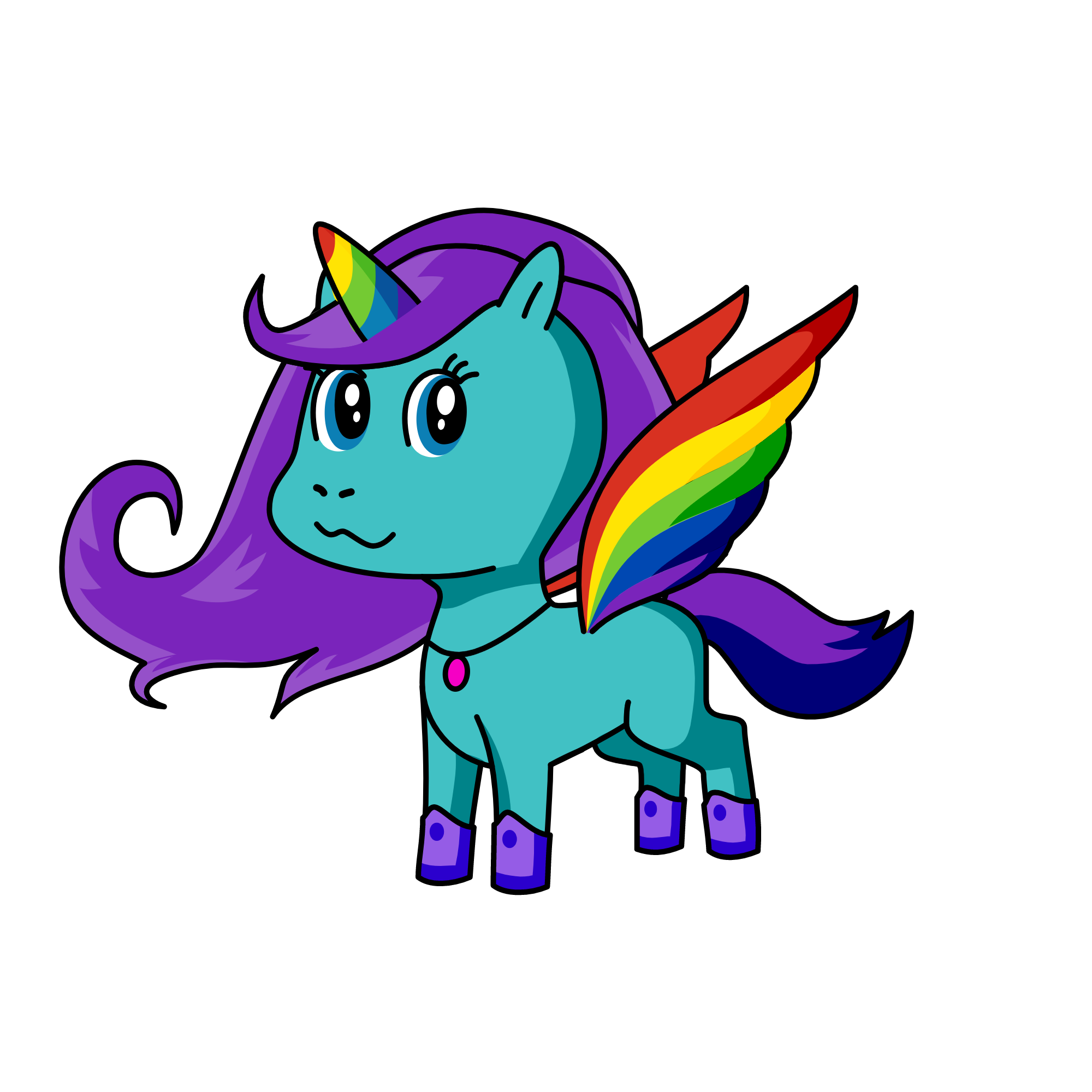 luna, the unicorn