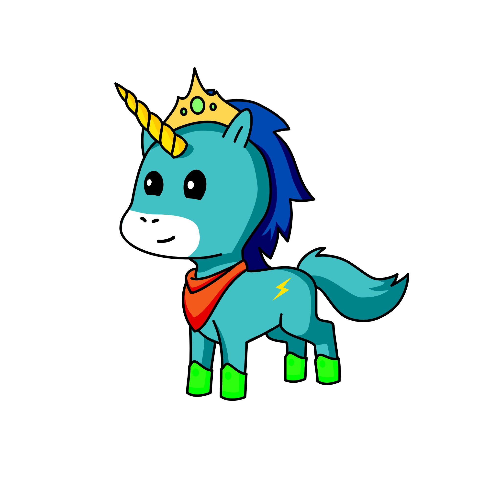 geni, the unicorn
