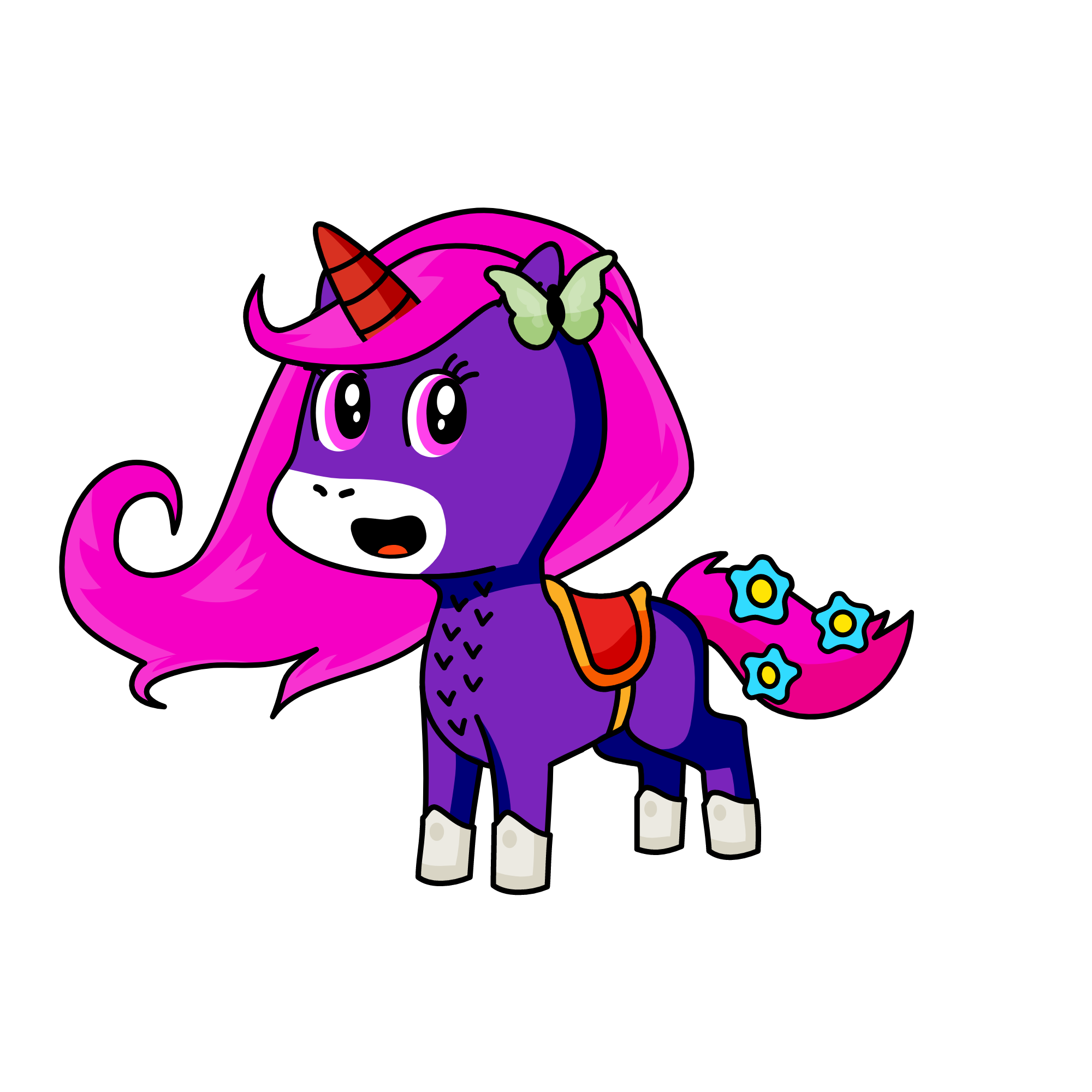 Star Squad Daisy, the unicorn