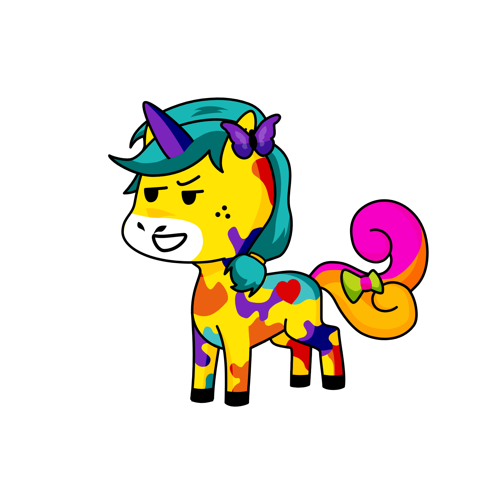 Star Squad Sarah, the unicorn