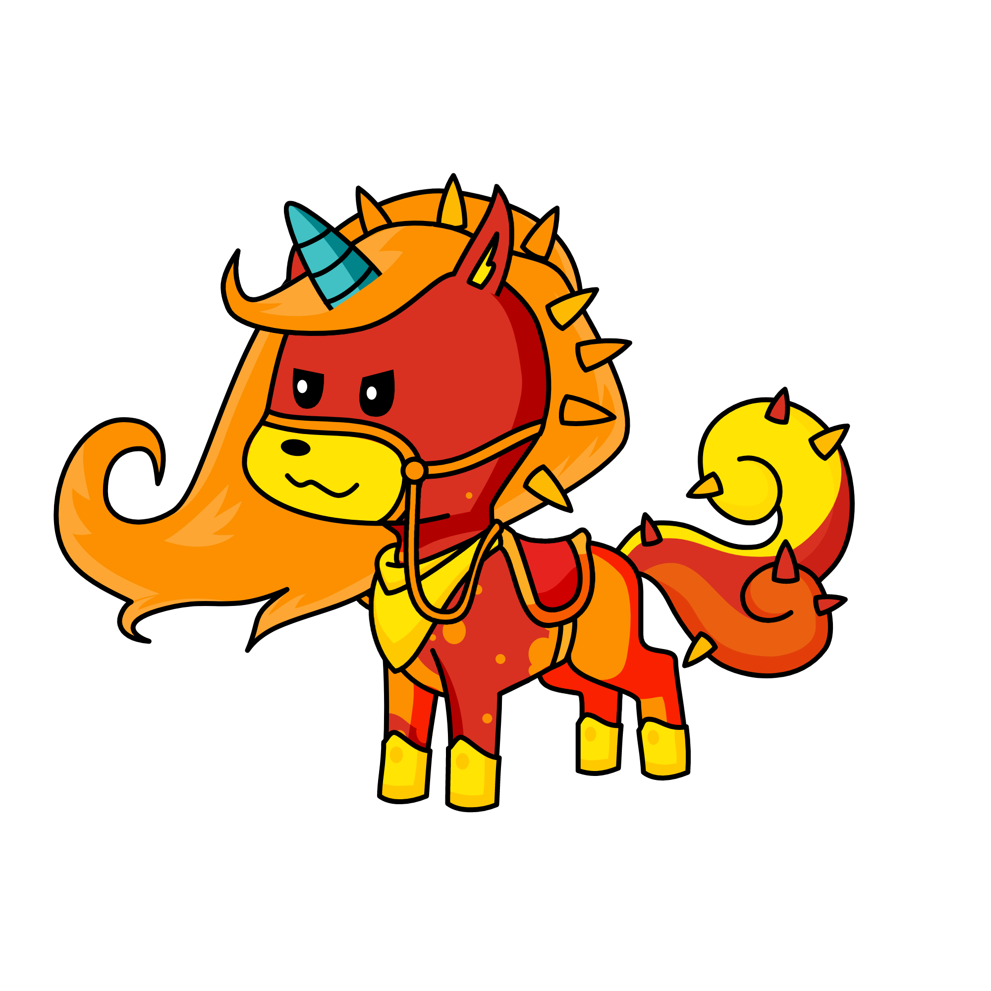fire butt, the unicorn