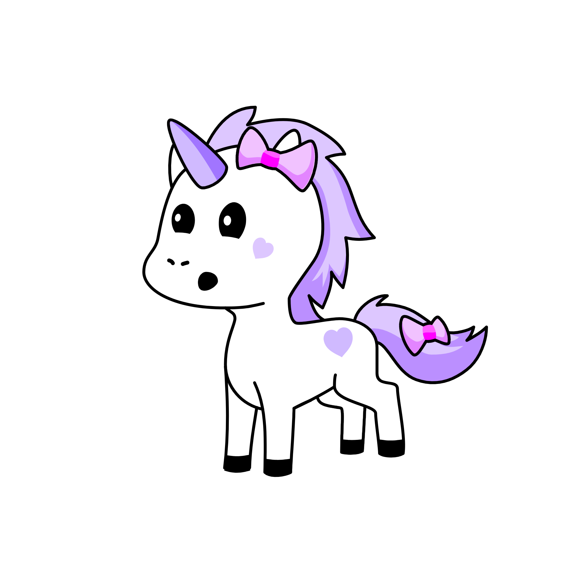 Lilac, the unicorn