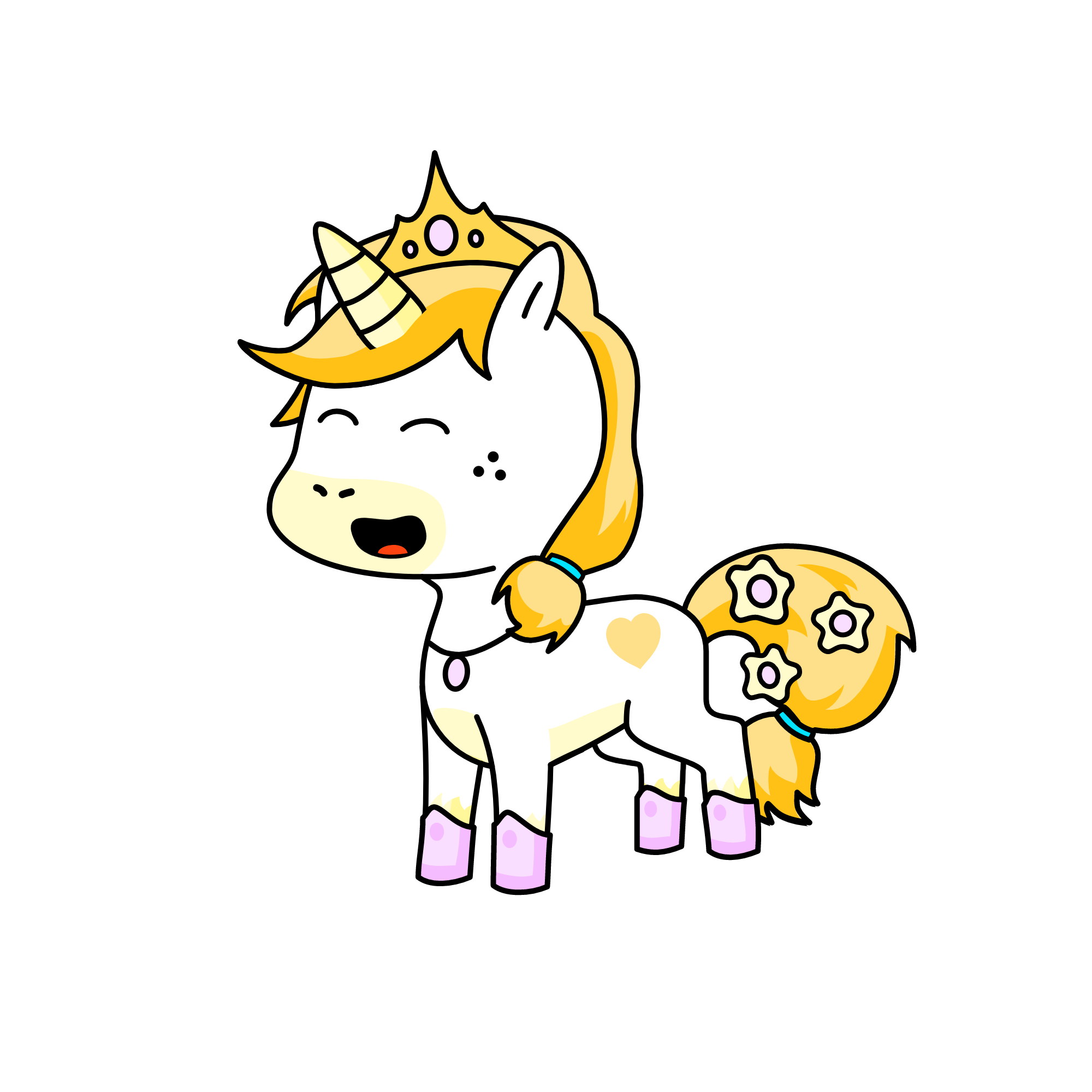 Stella, the unicorn