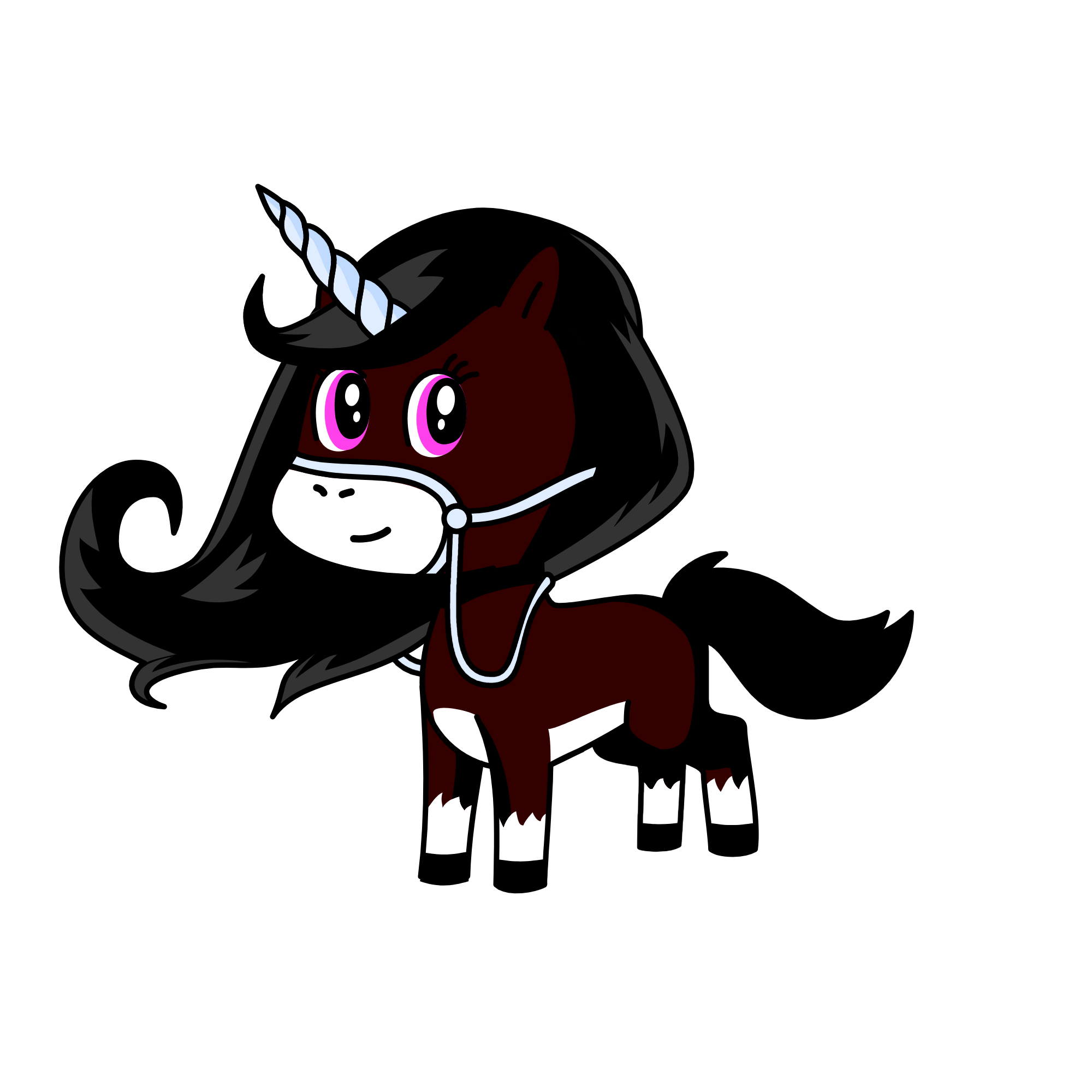 Moonlight, the unicorn