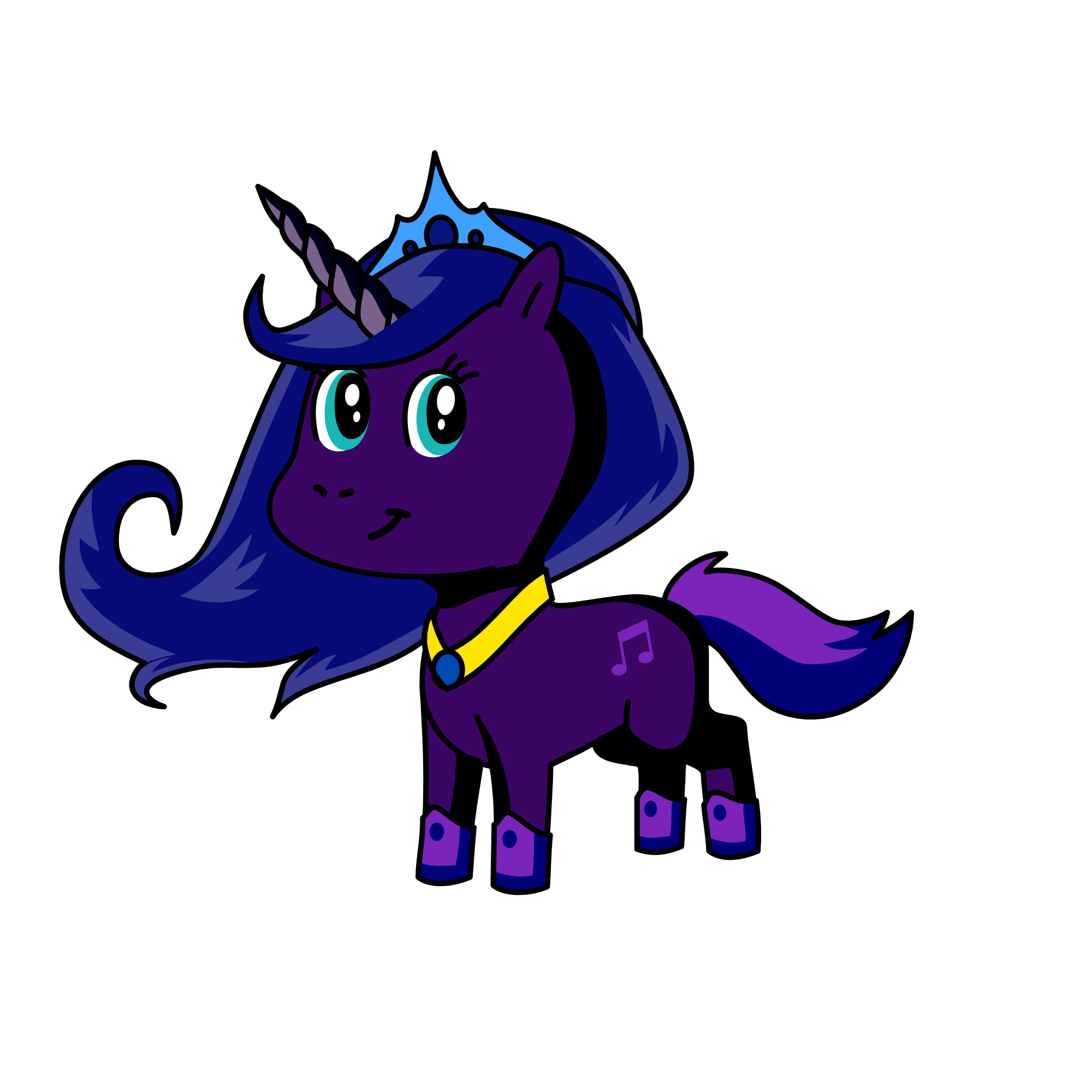 Luna, the unicorn