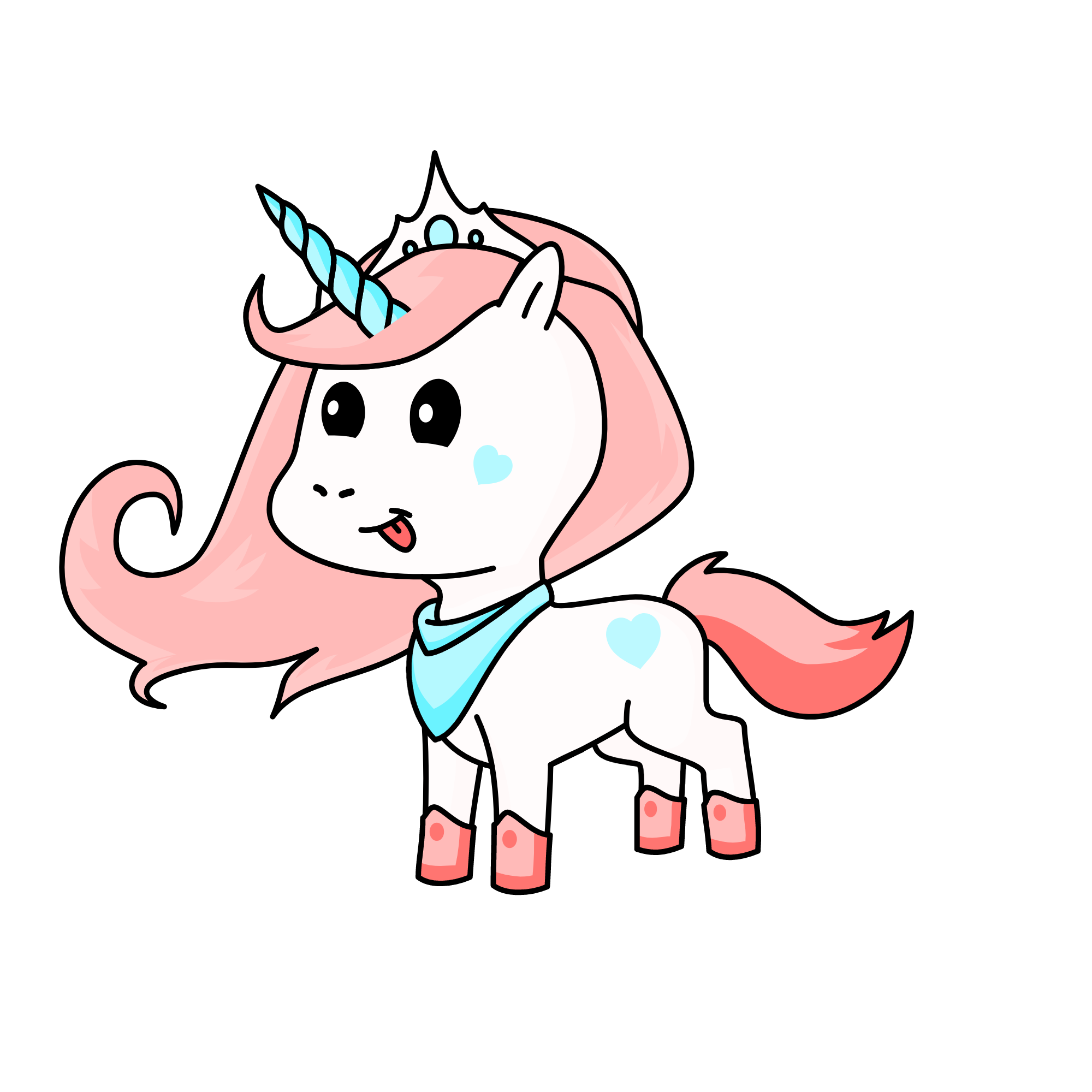 Cotton Candy, the unicorn