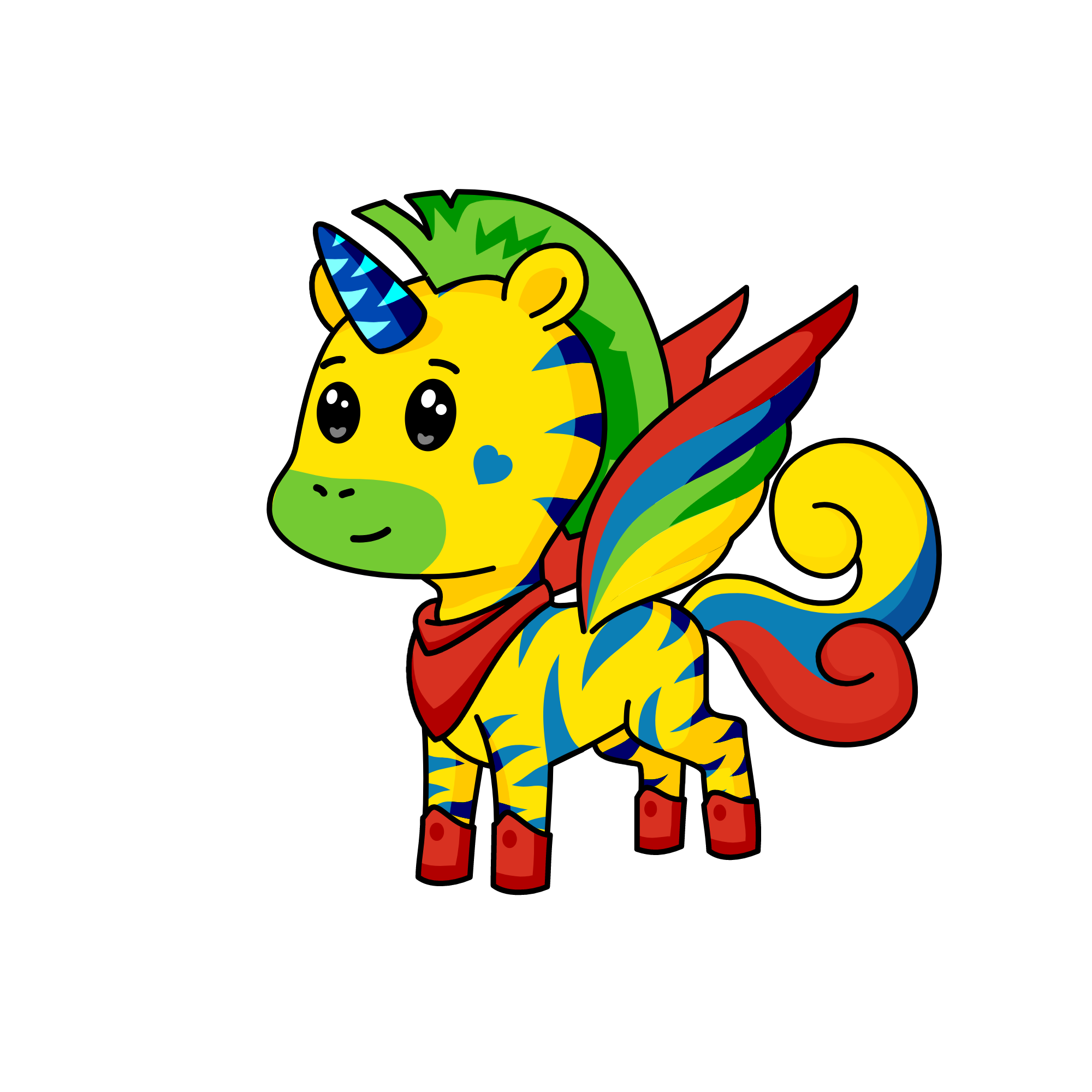Thunder, the unicorn