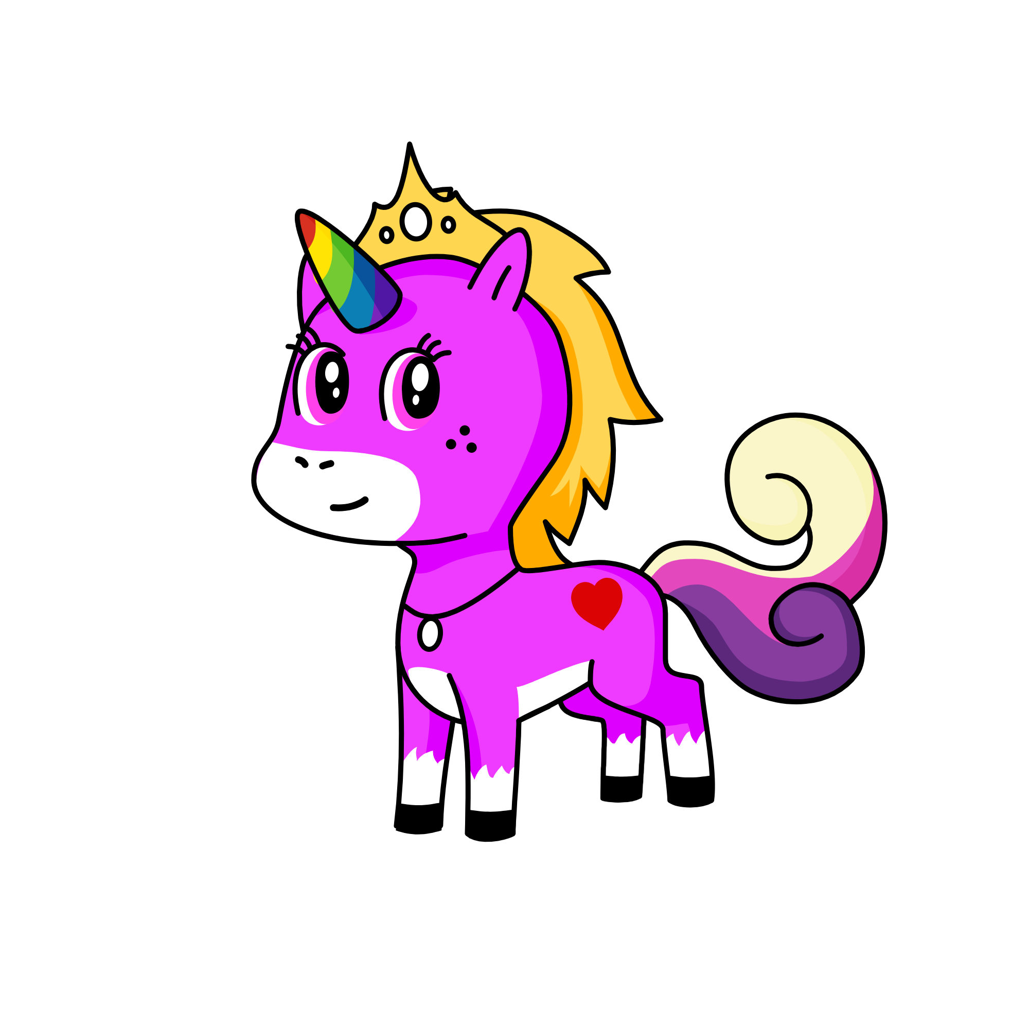 Softy, the unicorn