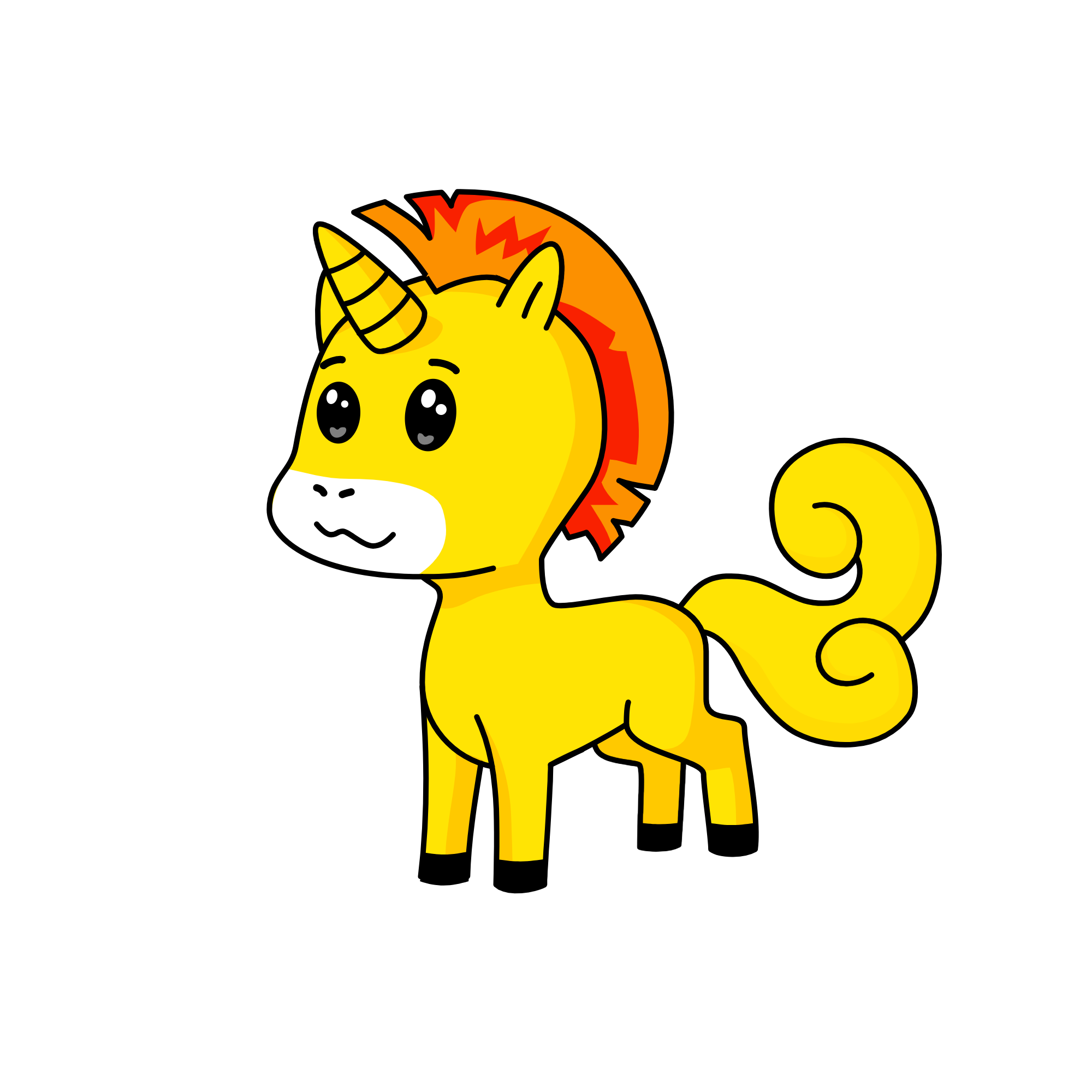 banana, the unicorn