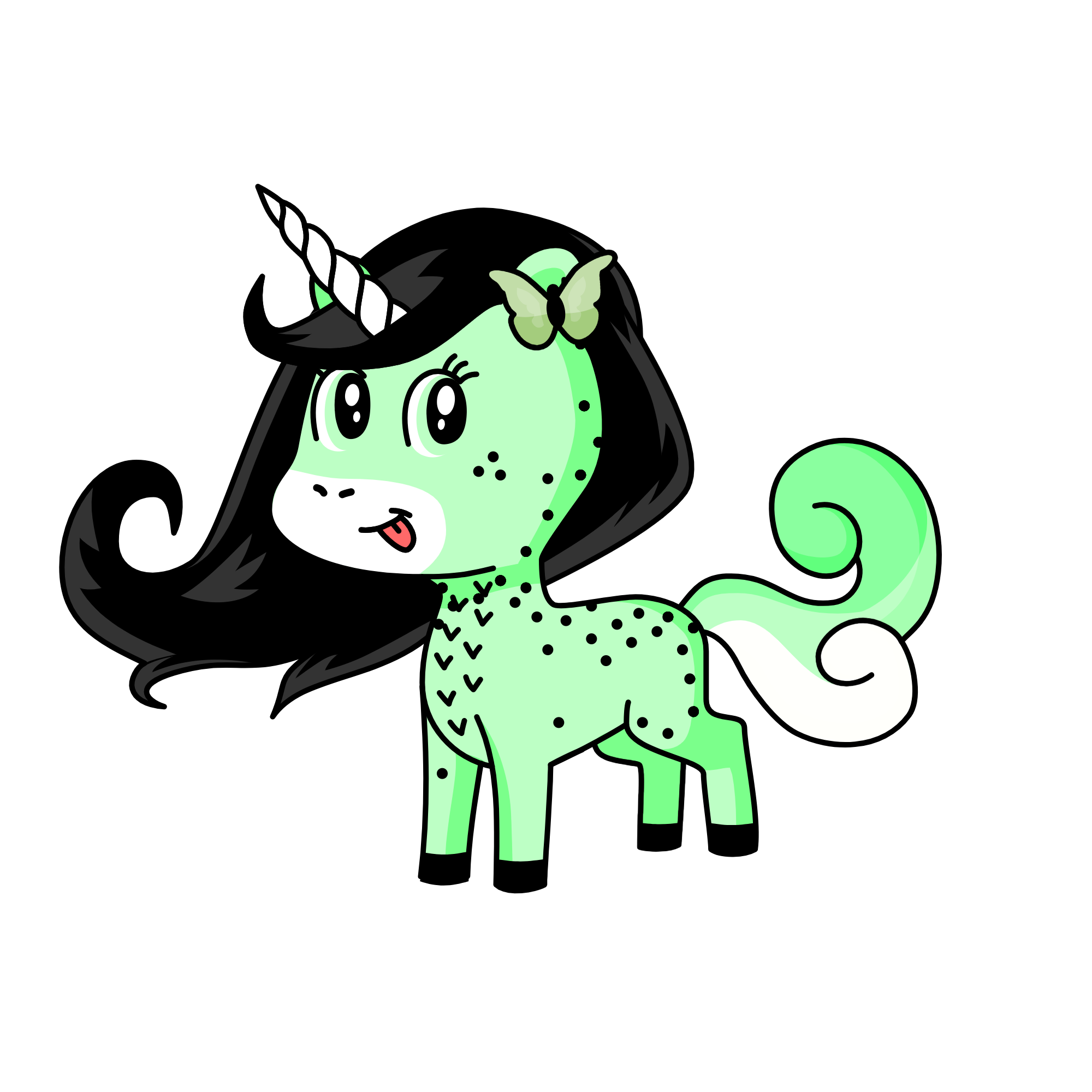 mint, the unicorn