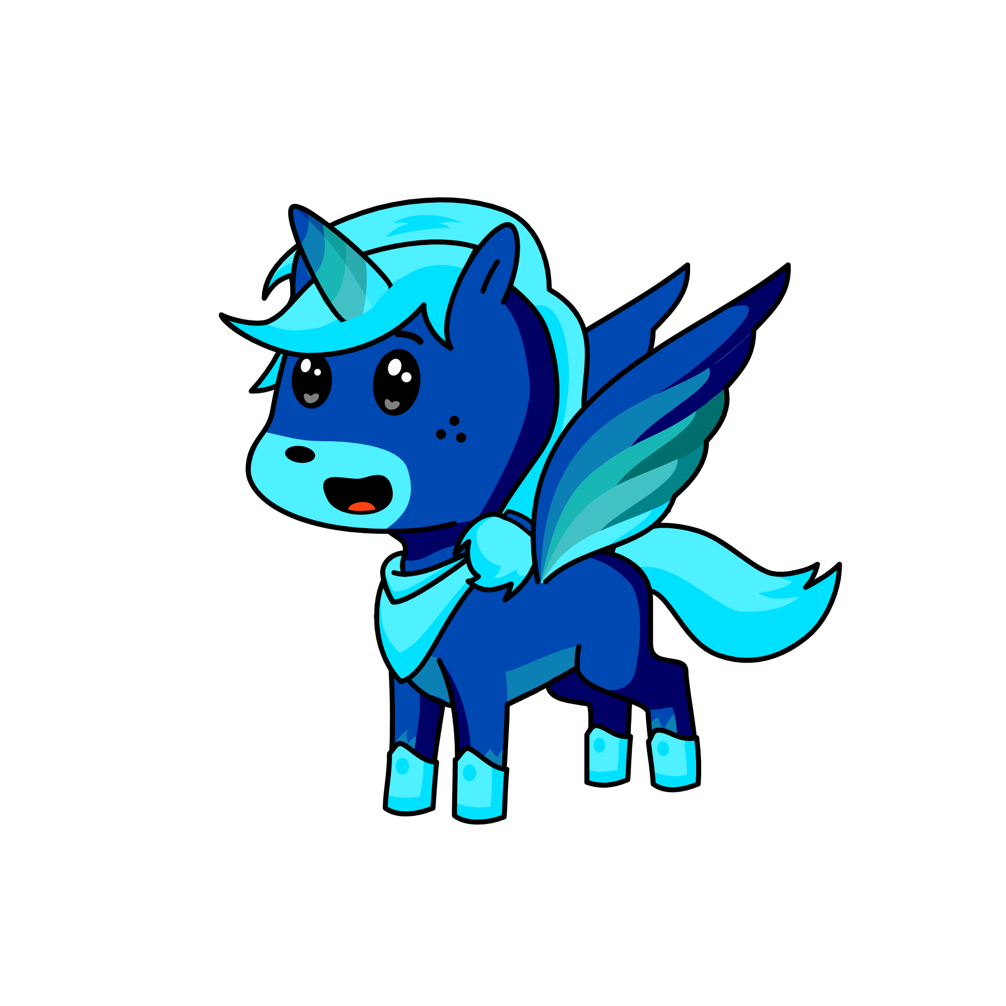 GİZLİ AY, the unicorn