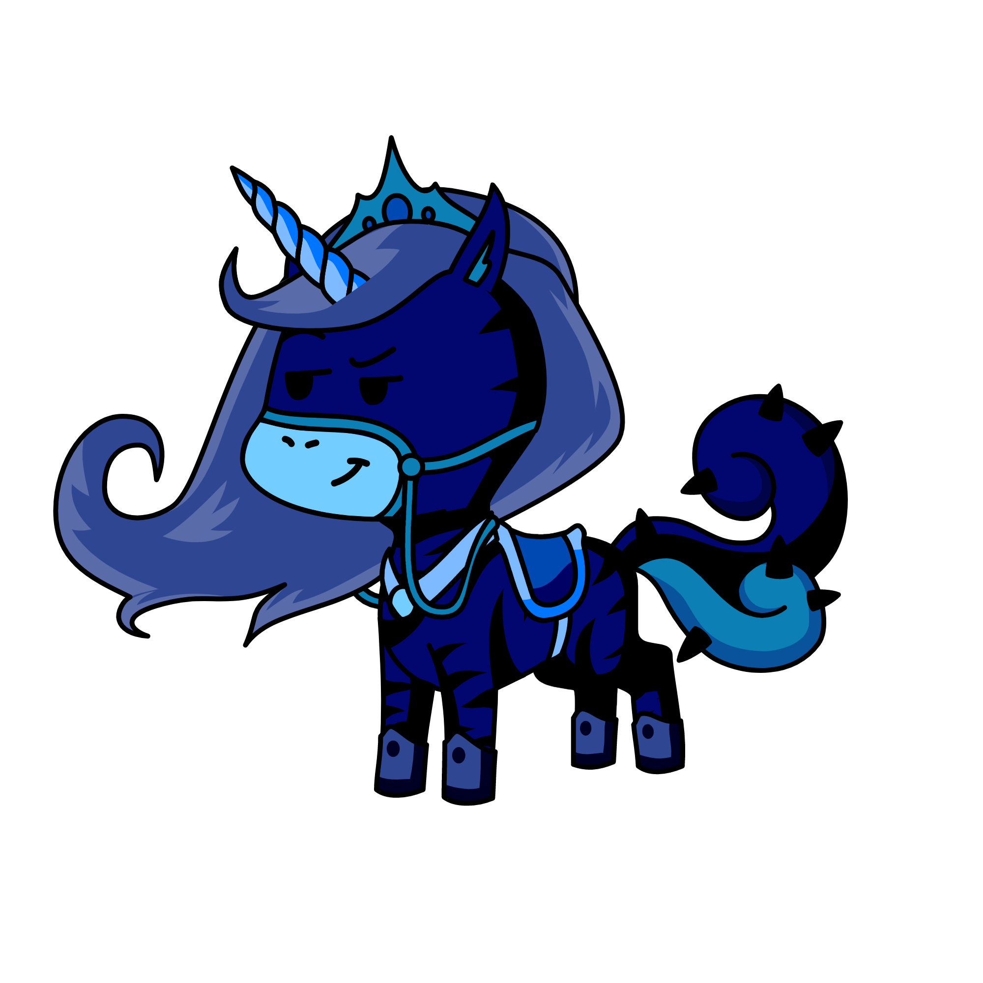 Darck, the unicorn