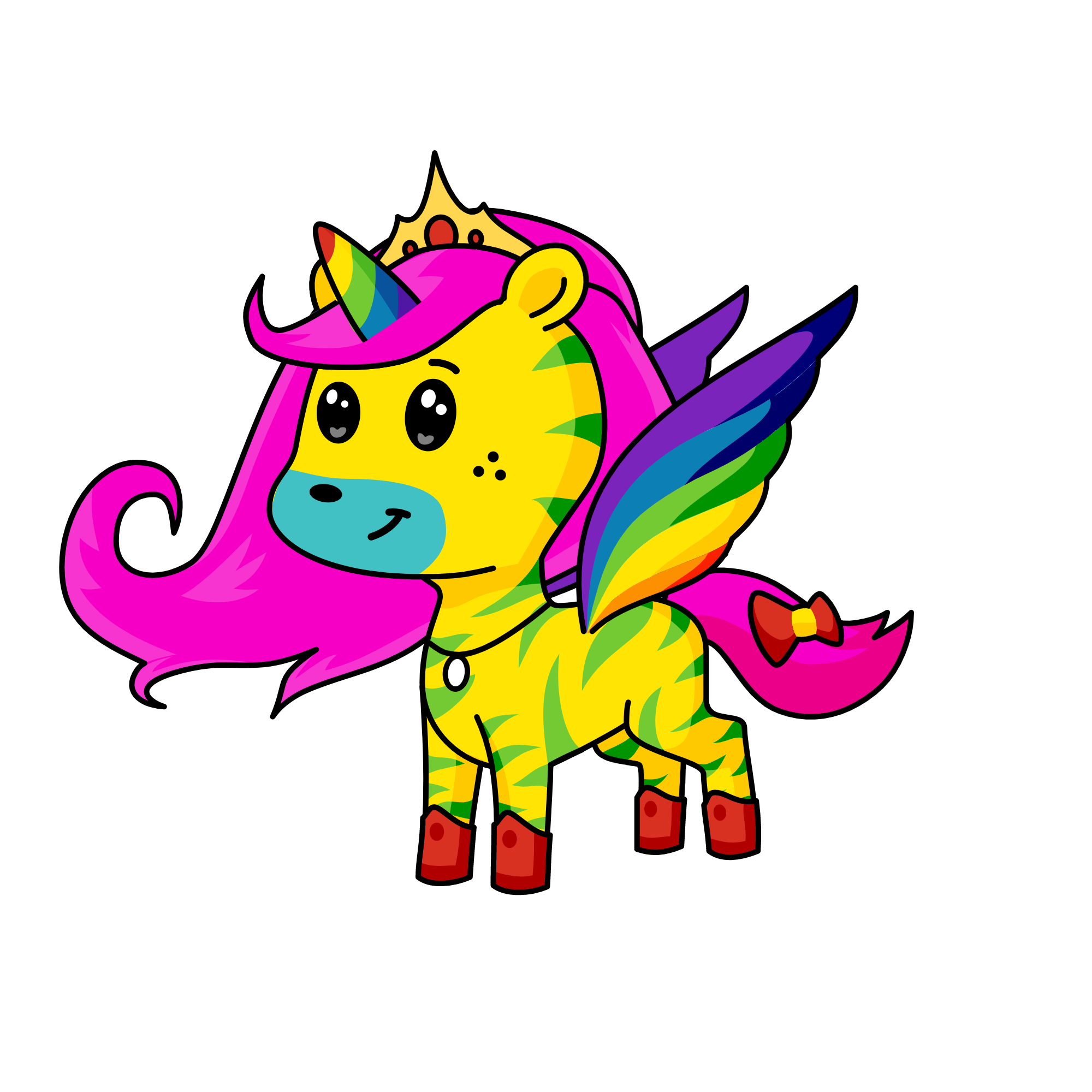 Carla la reina, the unicorn