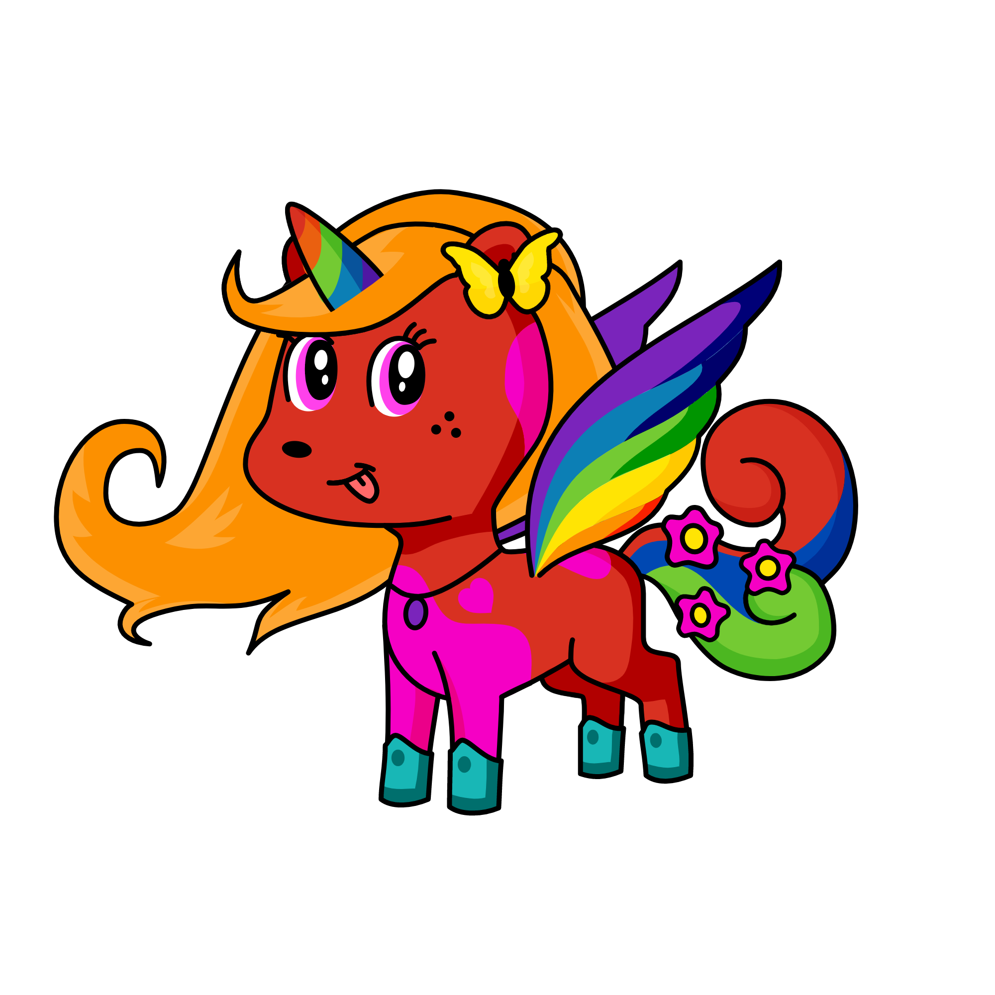 julia, the unicorn
