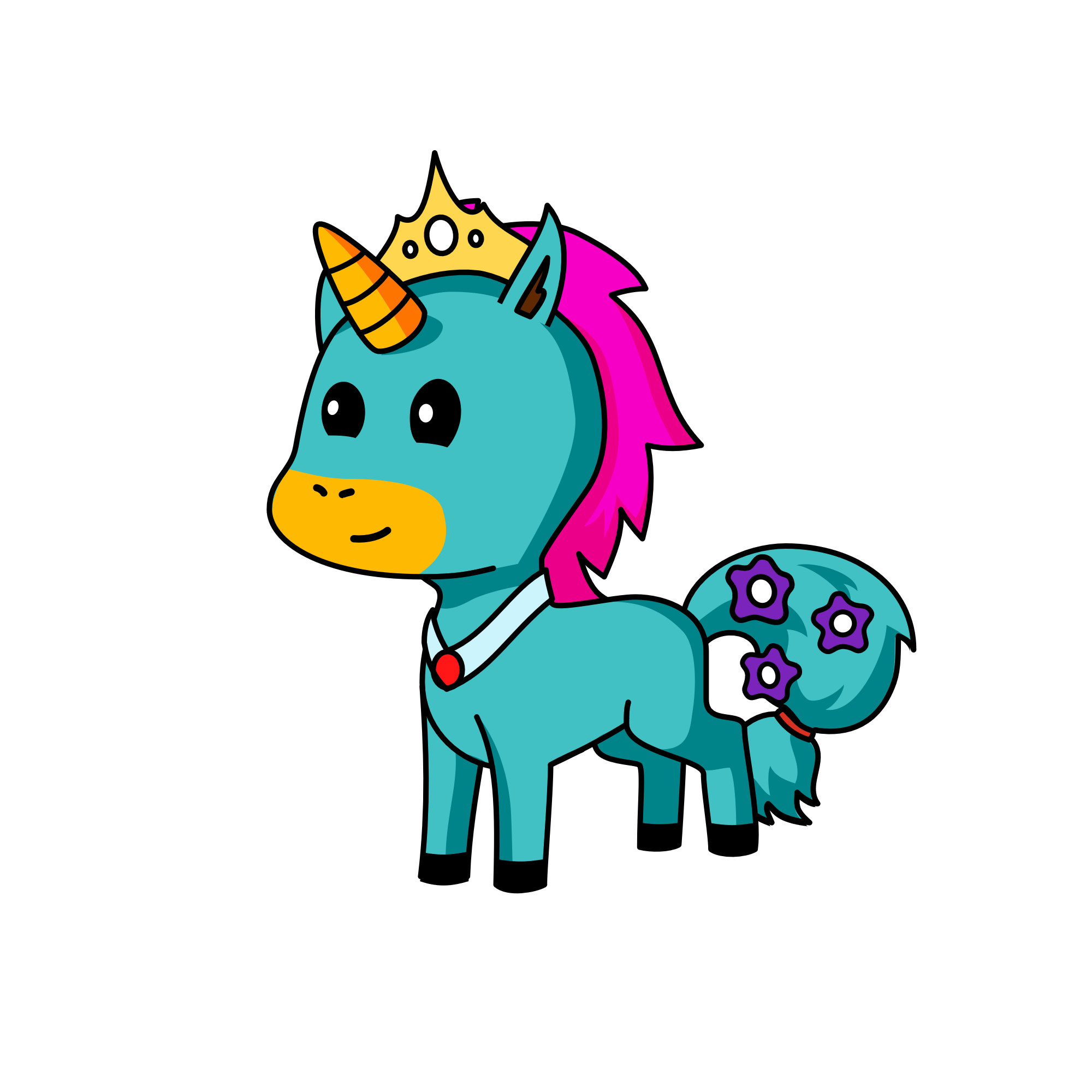 Snowy, the unicorn