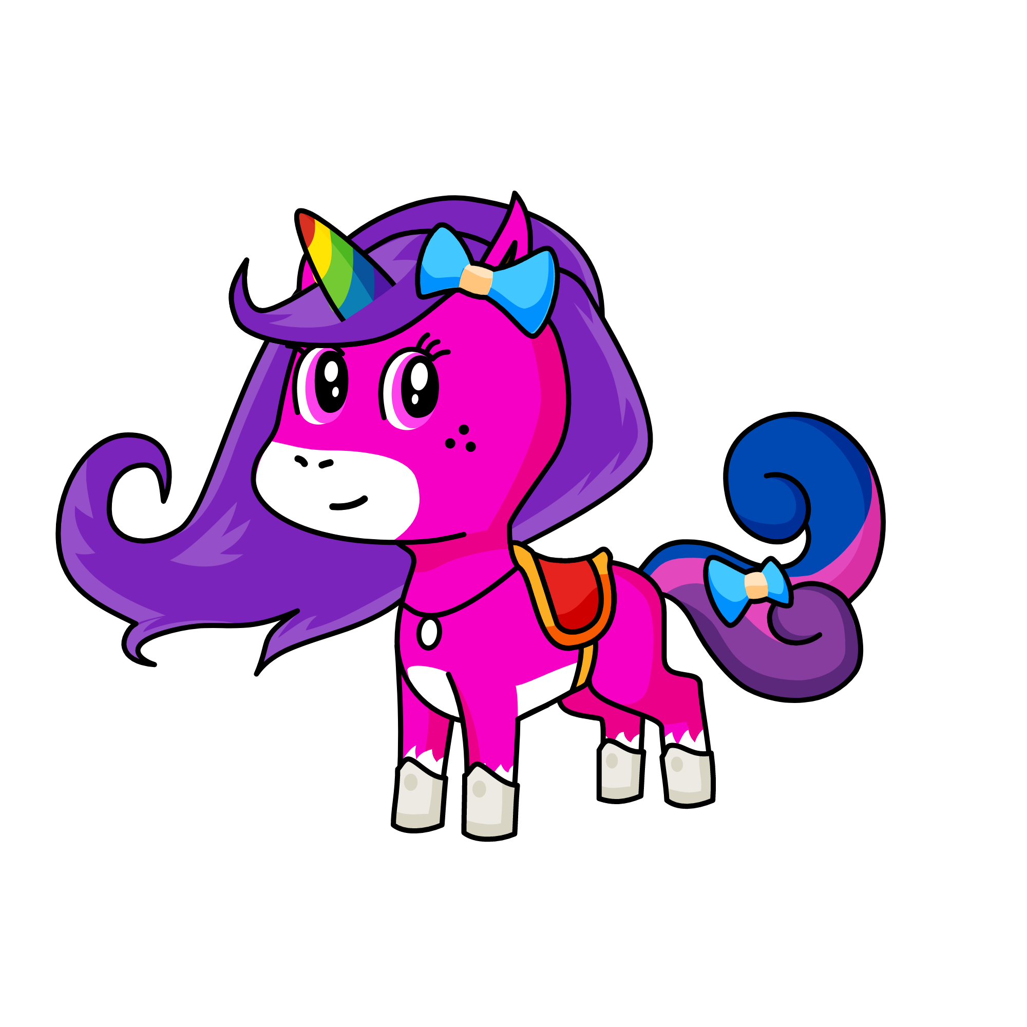 rainbow, the unicorn