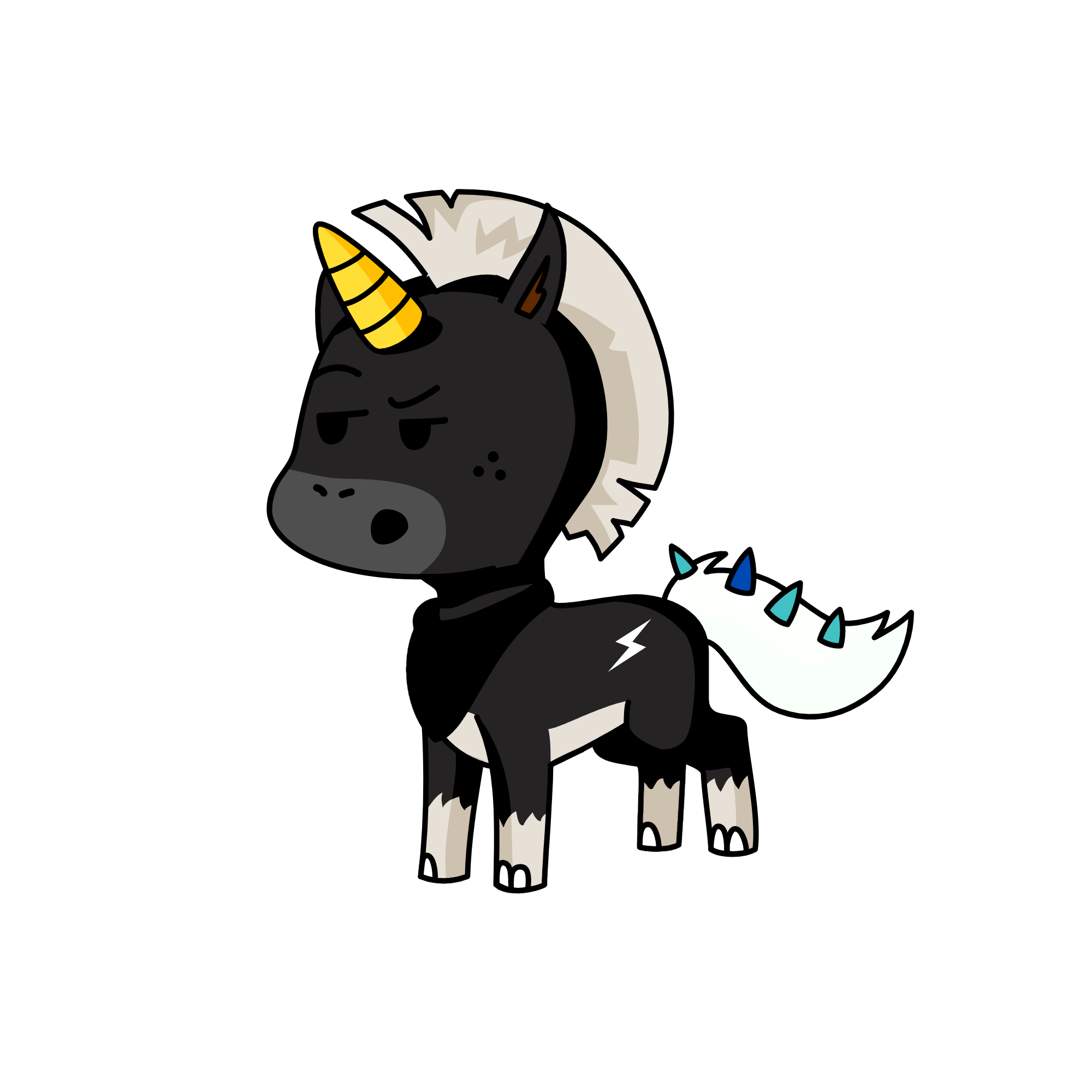night, the unicorn
