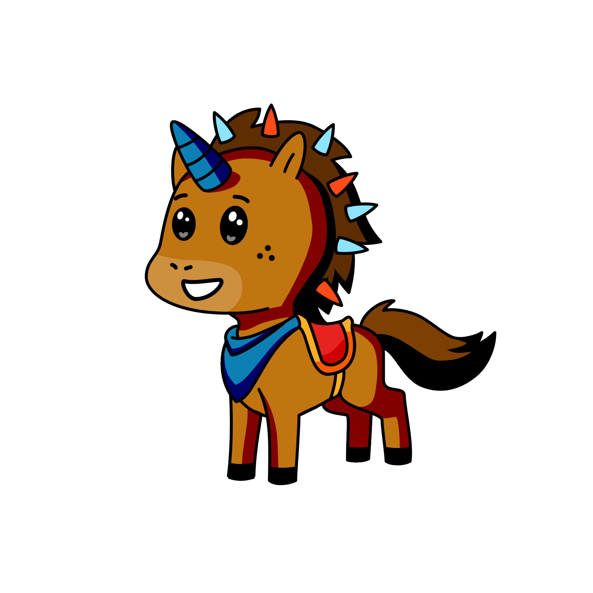 flash, the unicorn