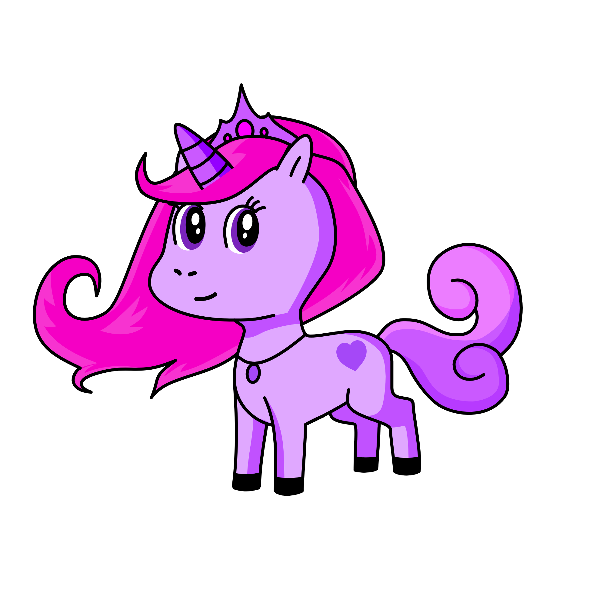 BB, the unicorn
