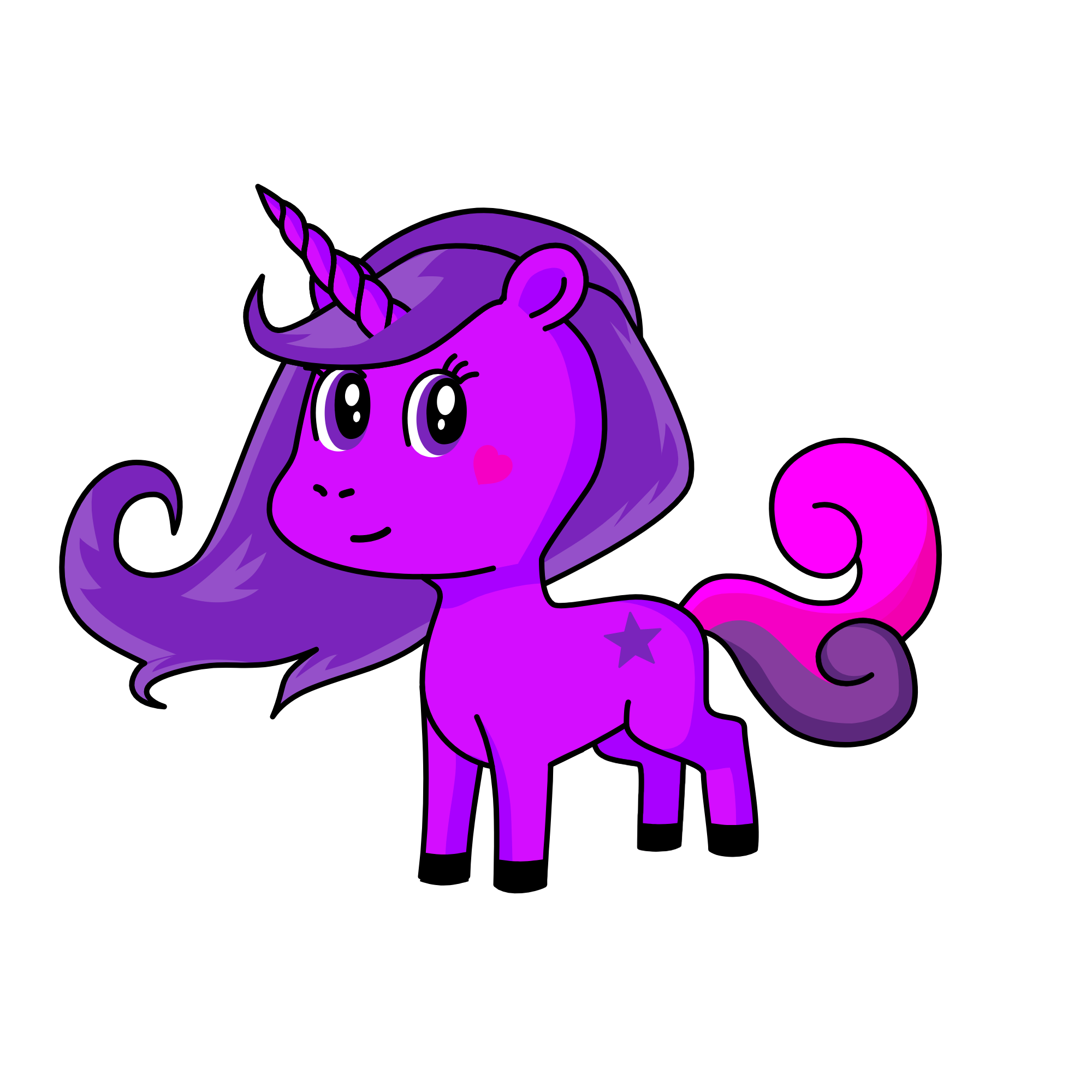 Twilight Sparkle the other one, the unicorn