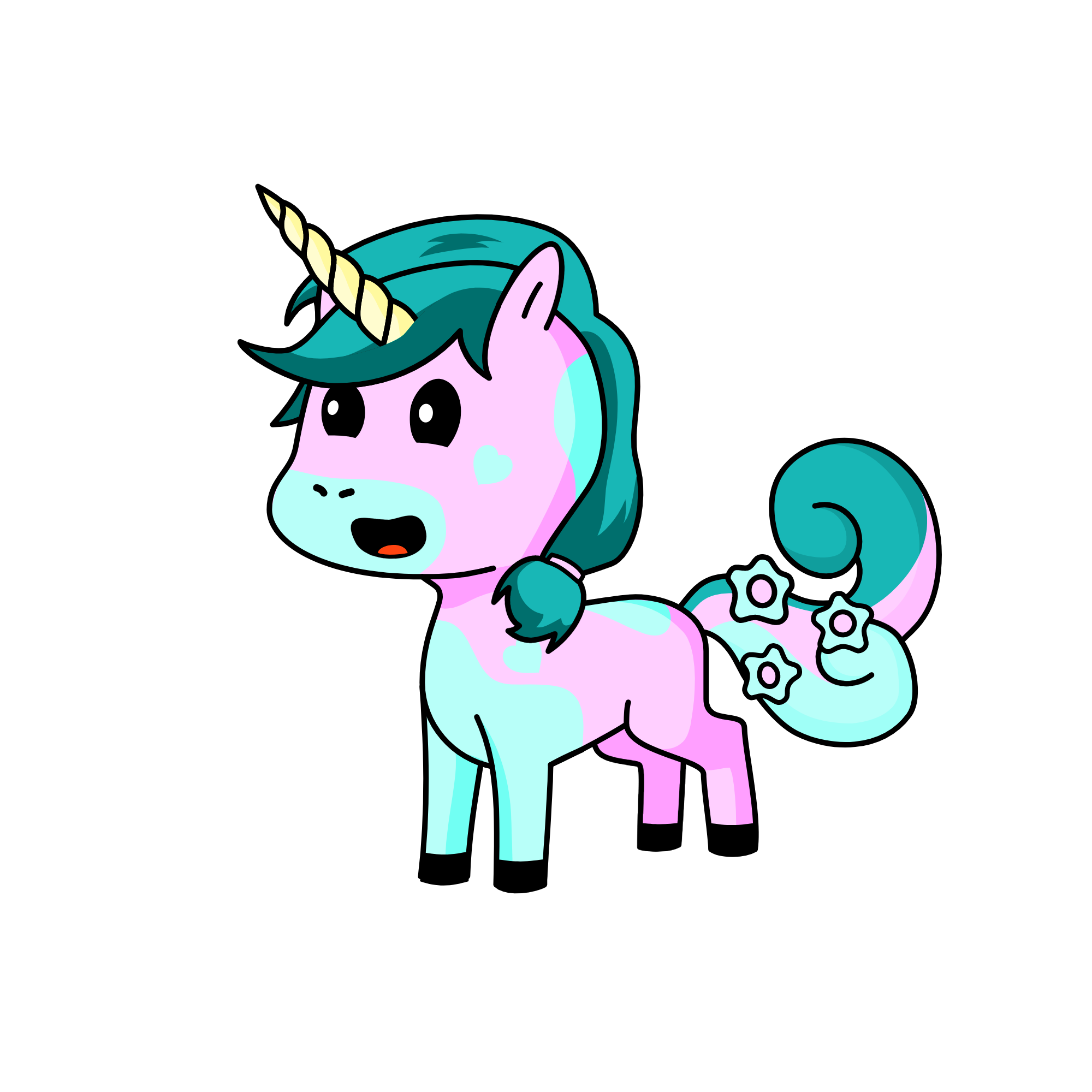 Sky, the unicorn