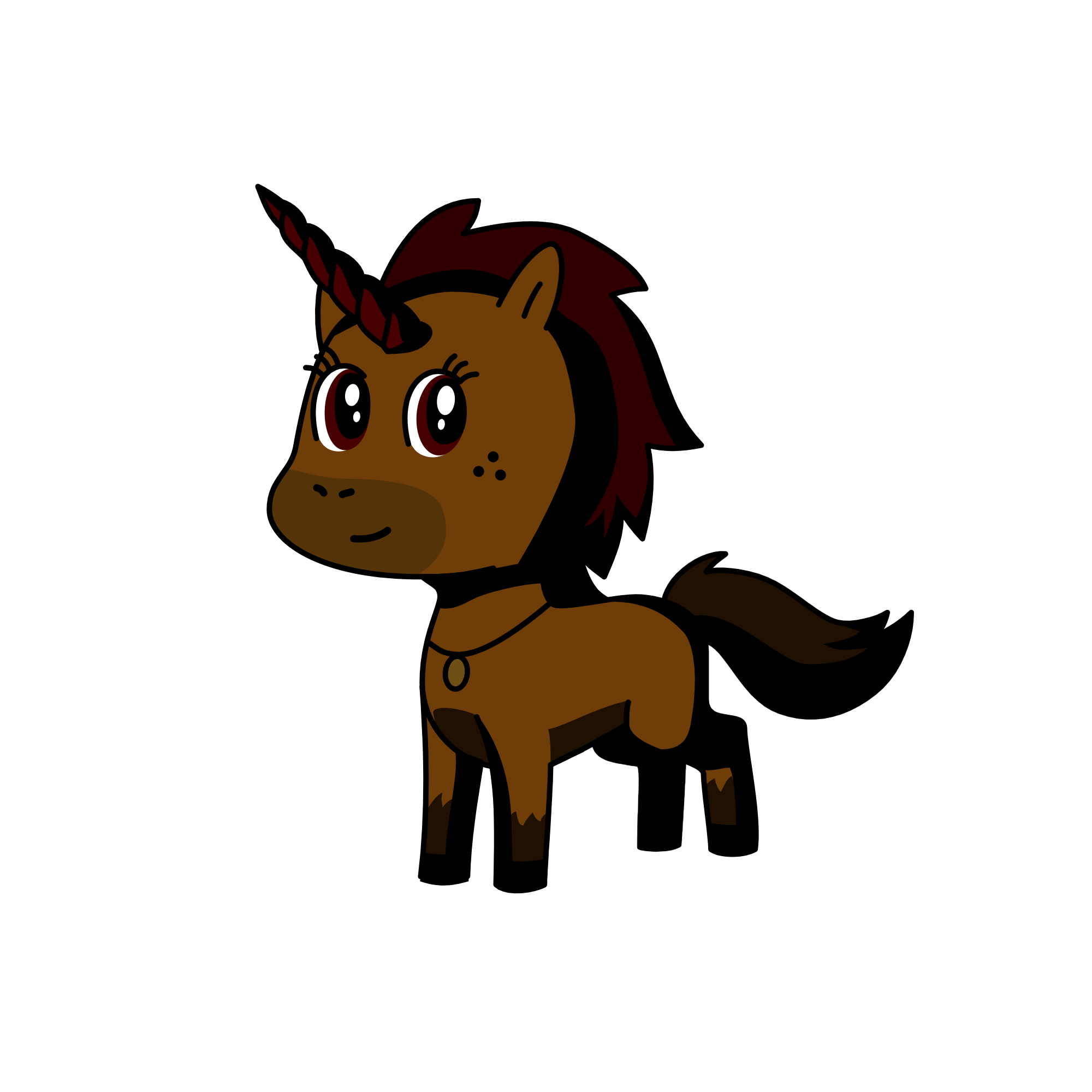 Crafters, the unicorn
