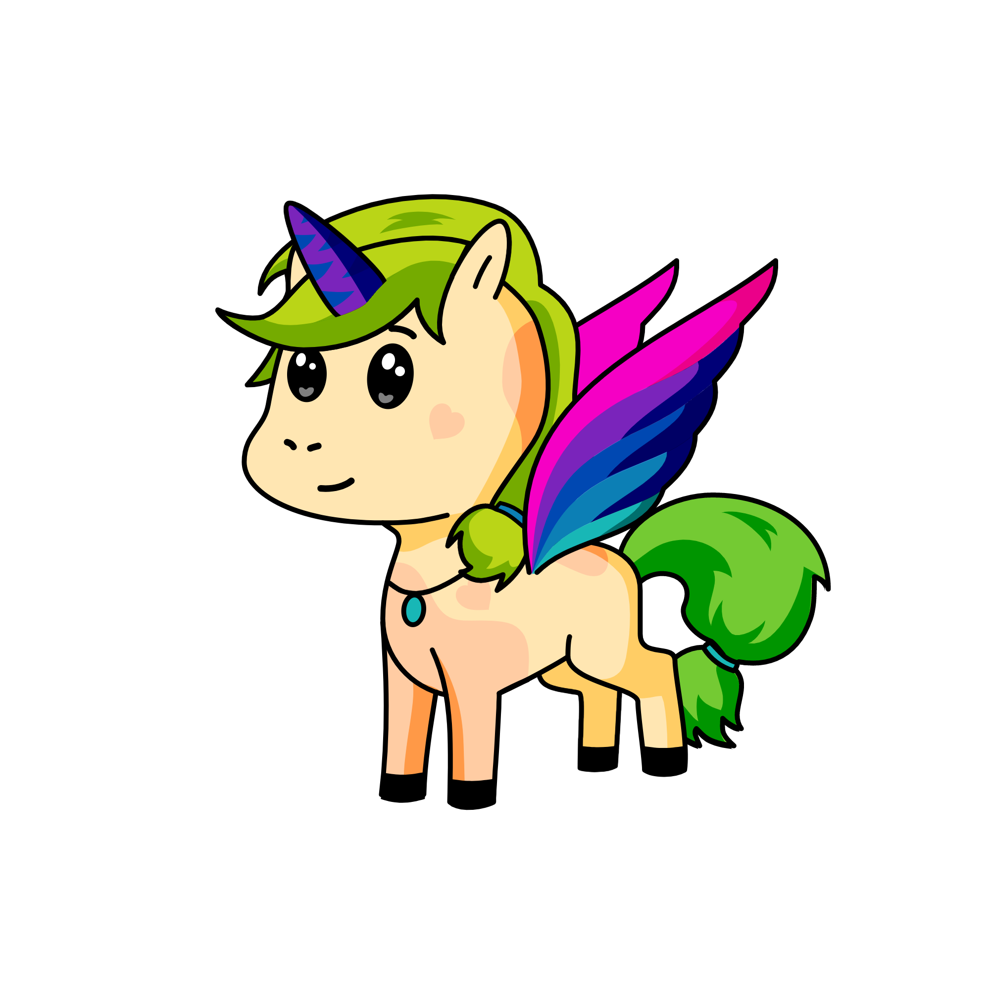 Summer Storm, the unicorn