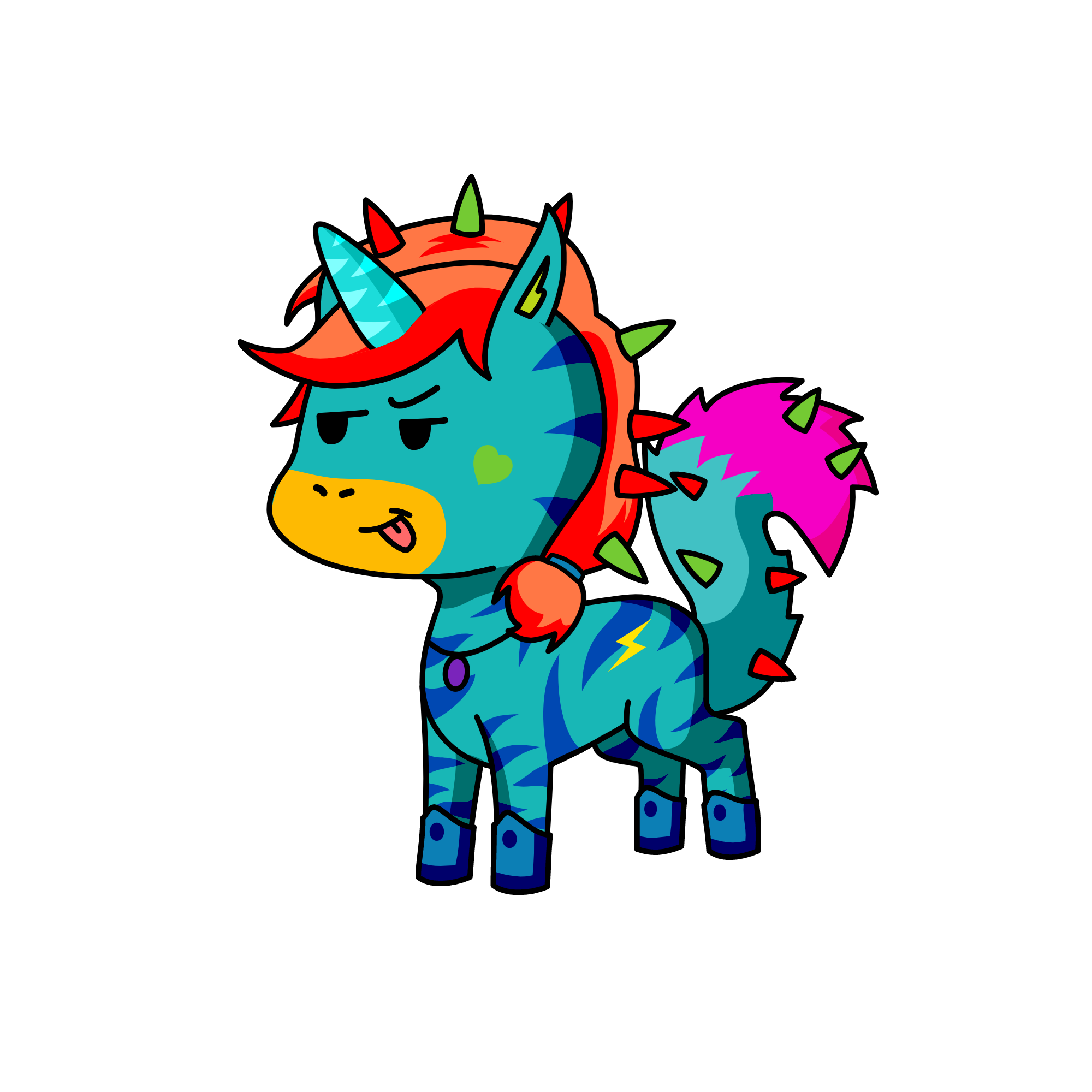 Rosa, the unicorn